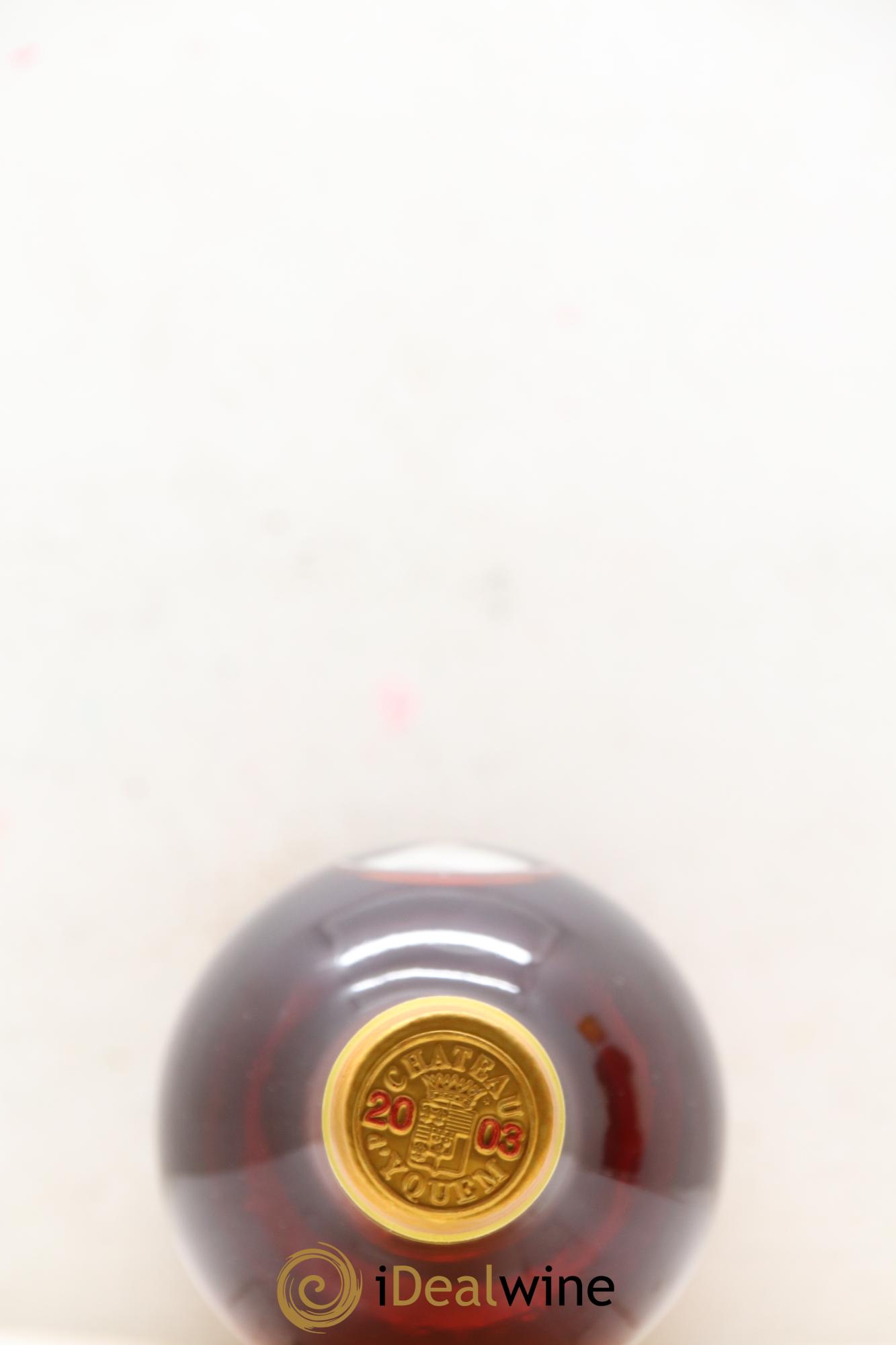 Château d' Yquem 1er Cru Classé Supérieur  2003 - Posten von 6 Flaschen - 6