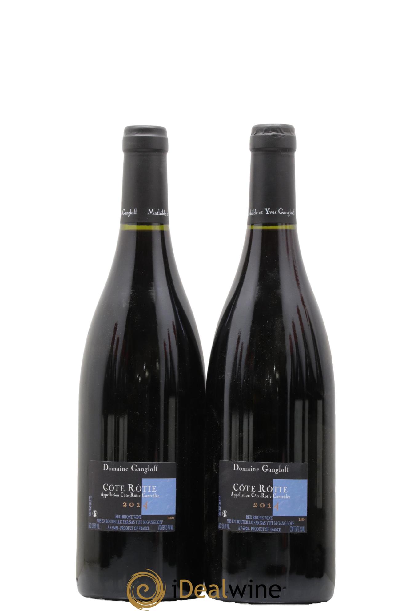 Côte-Rôtie La Barbarine Gangloff (Domaine) 2014 - Lot de 2 bouteilles - 1