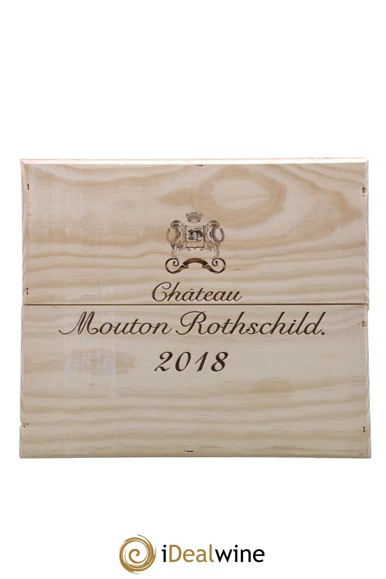 Château Mouton Rothschild 1er Grand Cru Classé 2018 - Lot of 3 bottles - 3