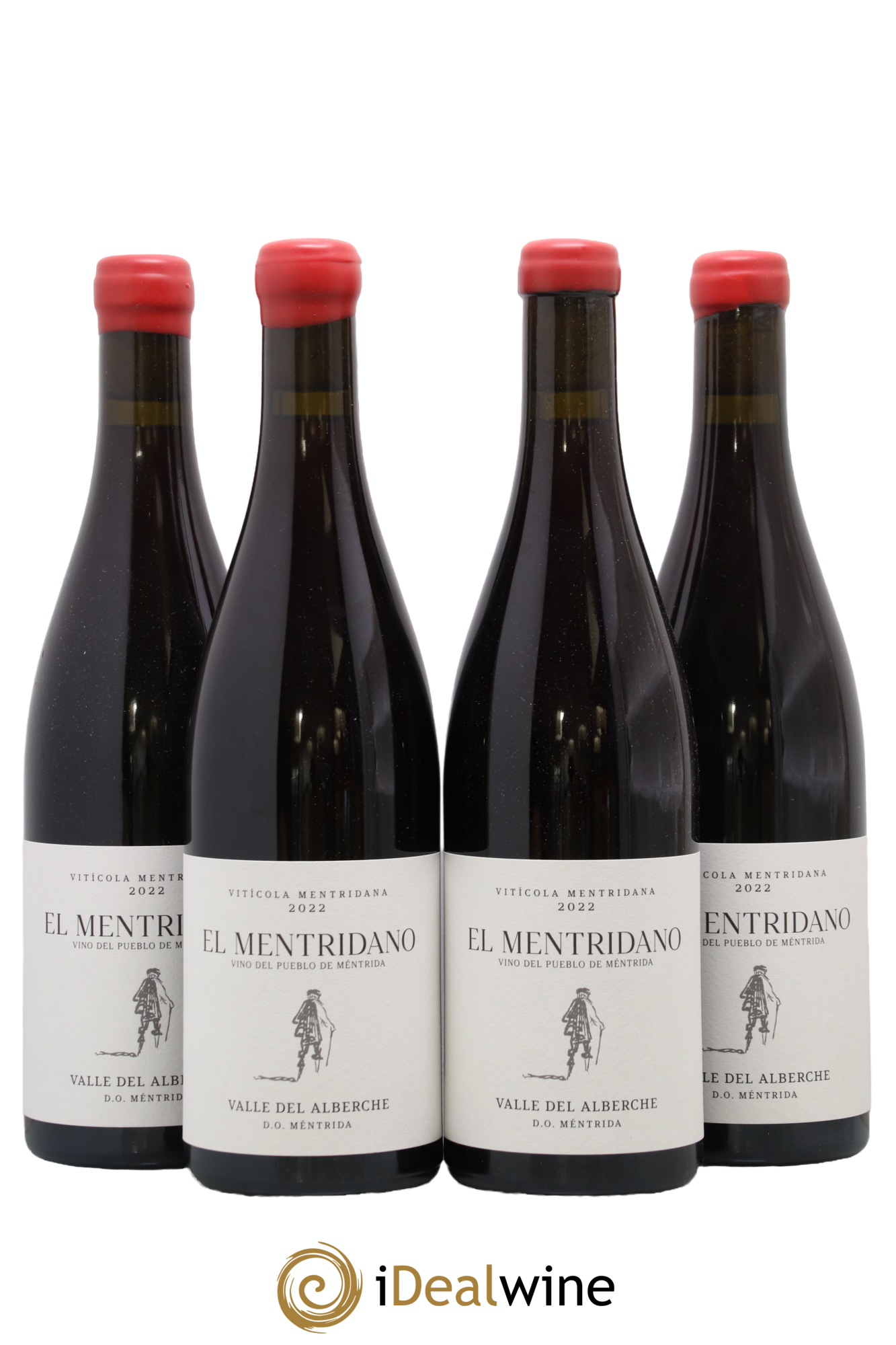 Mentridà DO Viticola Mentridana (anciennement Daniel Jimenez-Landi) El Mentridano 2022 - Lot of 4 bottles - 0