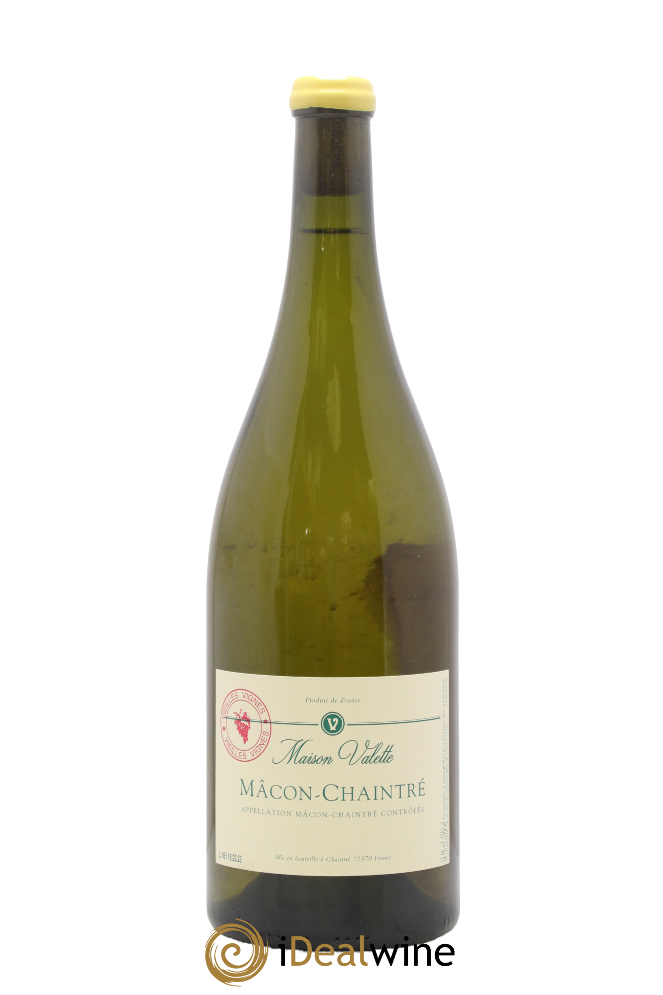 Mâcon Chaintré Vieilles Vignes Valette (Domaine) - Lot de 1 magnum - 0