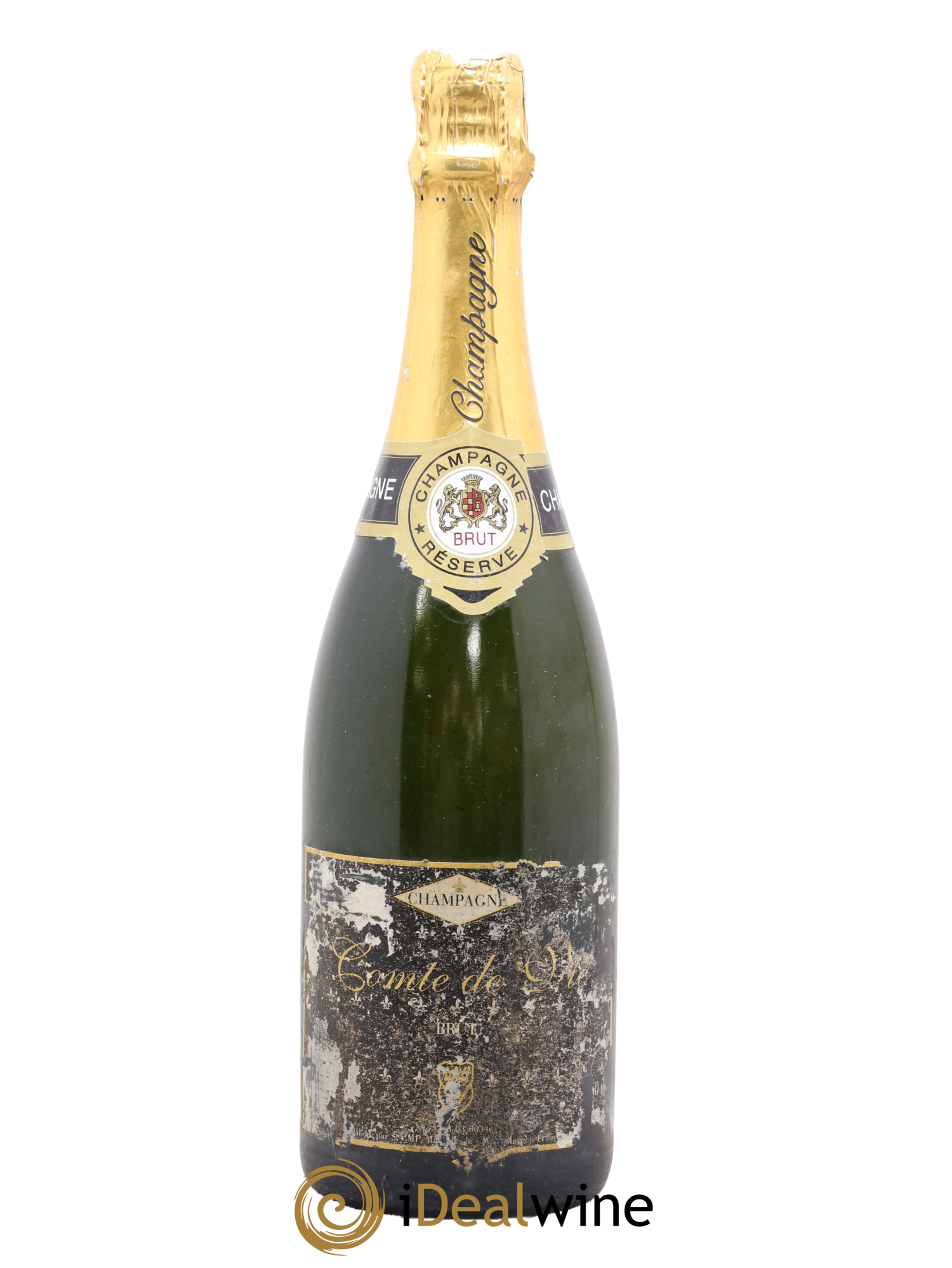 Champagne Brut Réserve Comte De Vic - Lot de 1 bouteille - 0