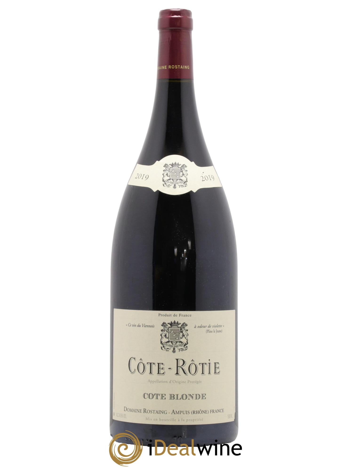 Côte-Rôtie Côte Blonde René Rostaing 2019 - Lot de 1 magnum - 0