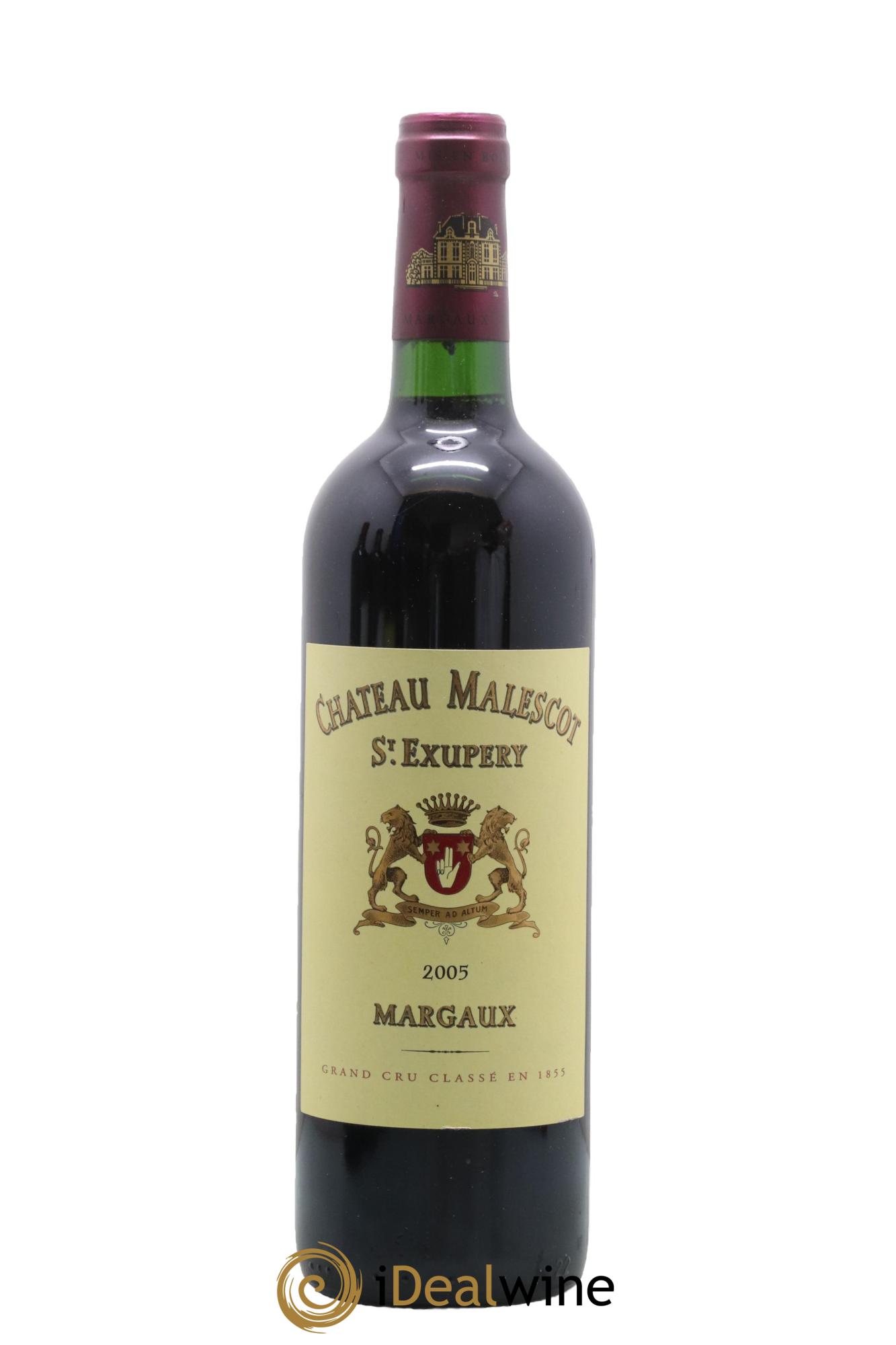 Château Malescot Saint-Exupéry 3ème Grand Cru Classé 2005 - Lot de 1 bouteille - 0