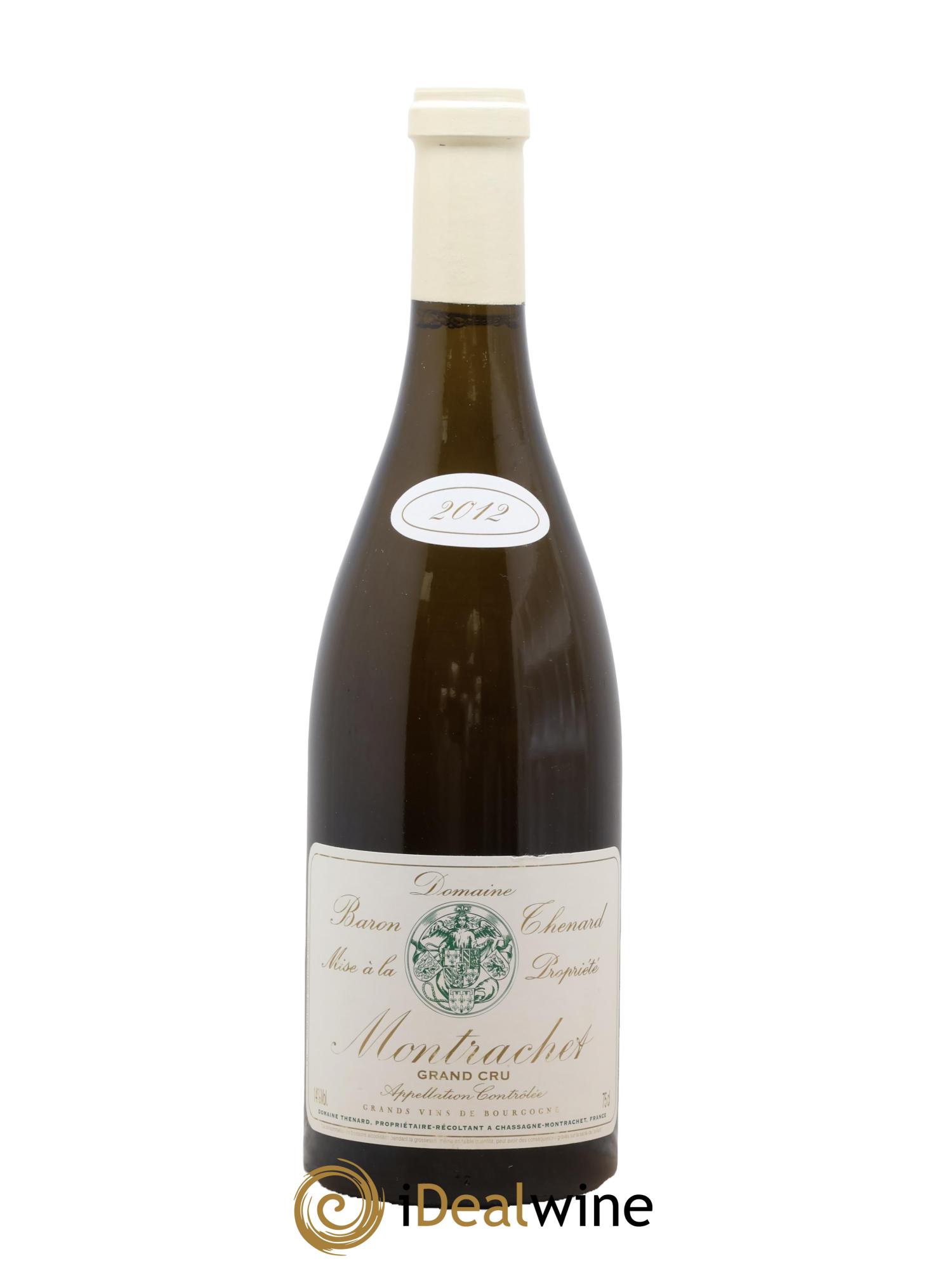 Montrachet Grand Cru Baron Thenard (Domaine) 2012 - Lot de 1 bouteille - 0