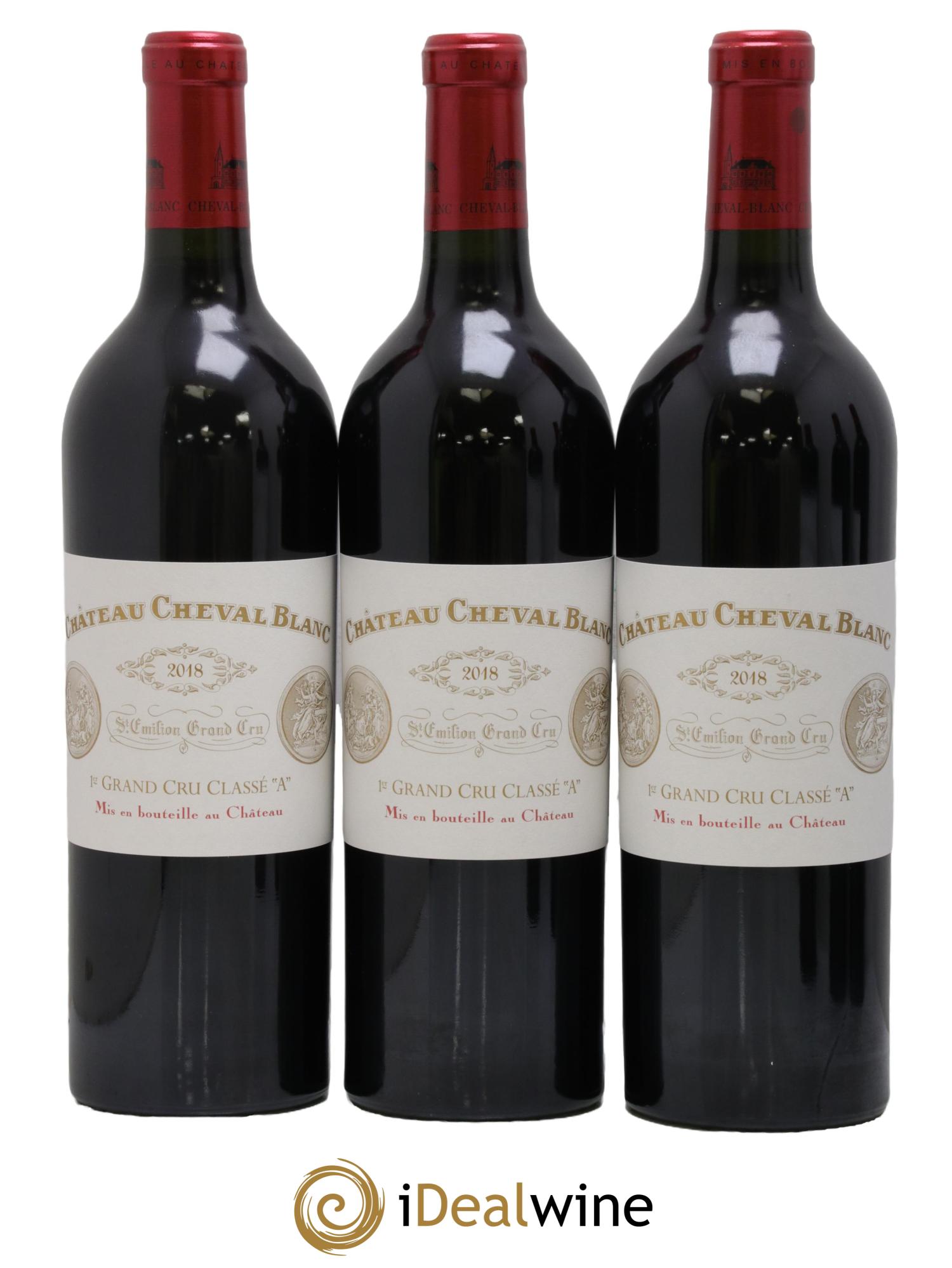 Château Cheval Blanc 1er Grand Cru Classé A 2018 - Lot of 6 bottles - 3