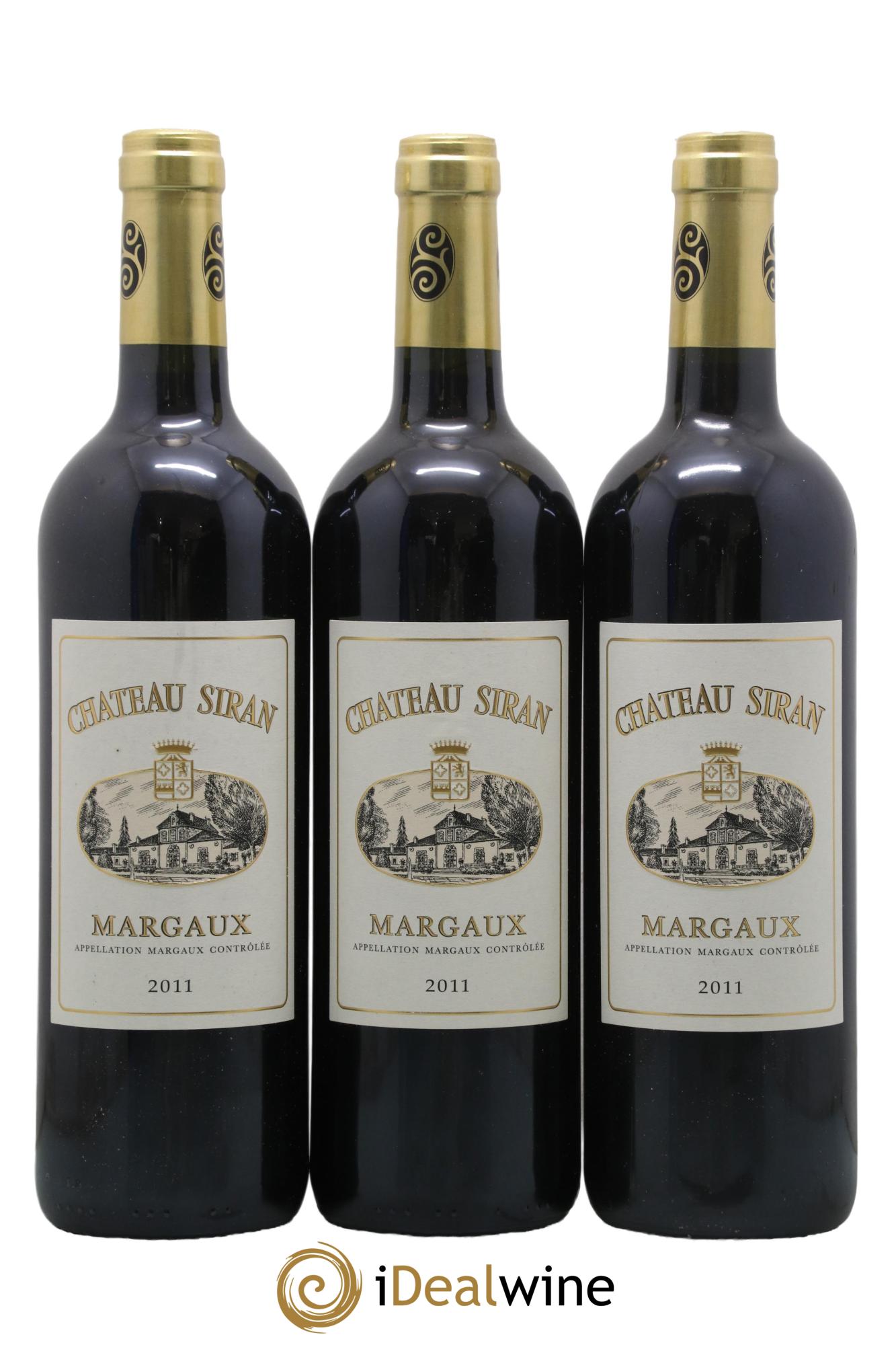 Château Siran 2011 - Lotto di 3 bottiglie - 0