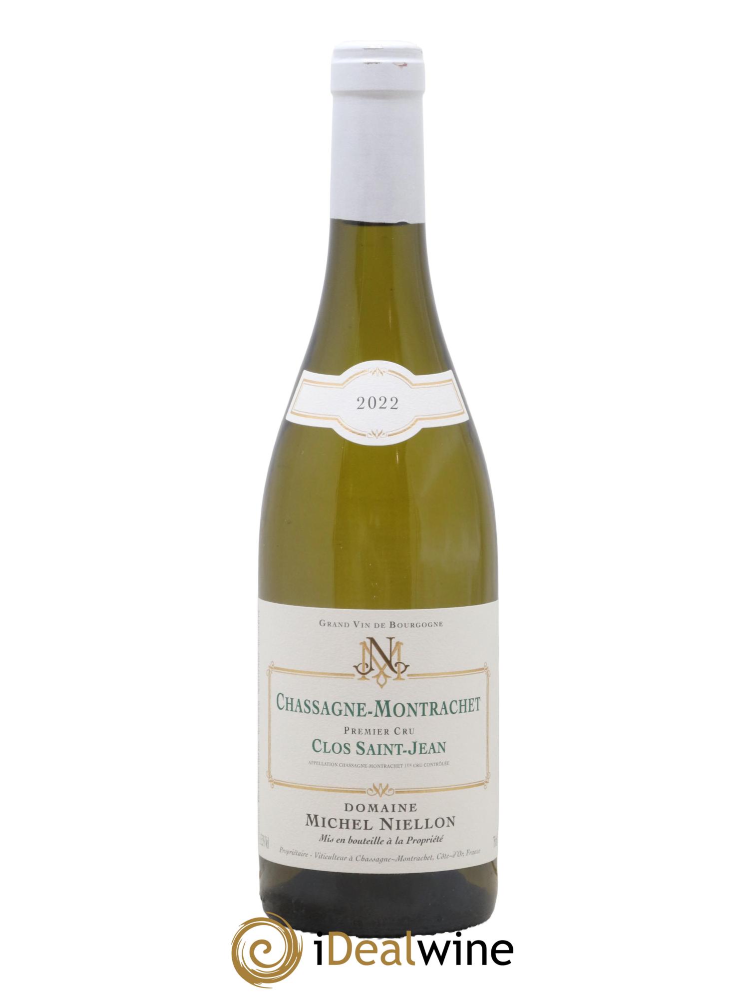Chassagne-Montrachet 1er Cru Clos Saint-Jean Michel Niellon (Domaine) Clos Saint Jean Domaine Michel Niellon 2022 - Lot de 1 bouteille - 0