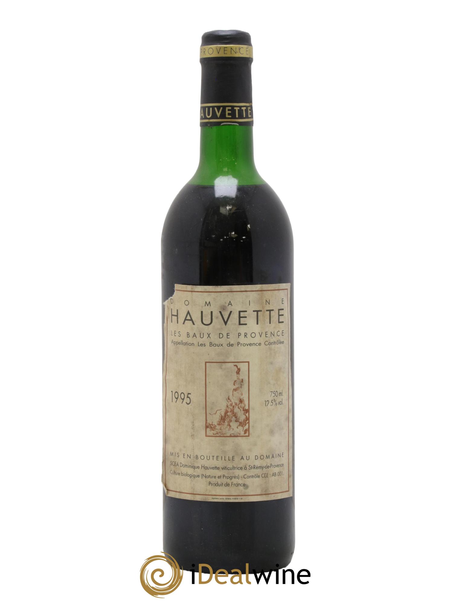 Baux de Provence Hauvette (Domaine) 1995 - Lot de 1 bouteille - 0