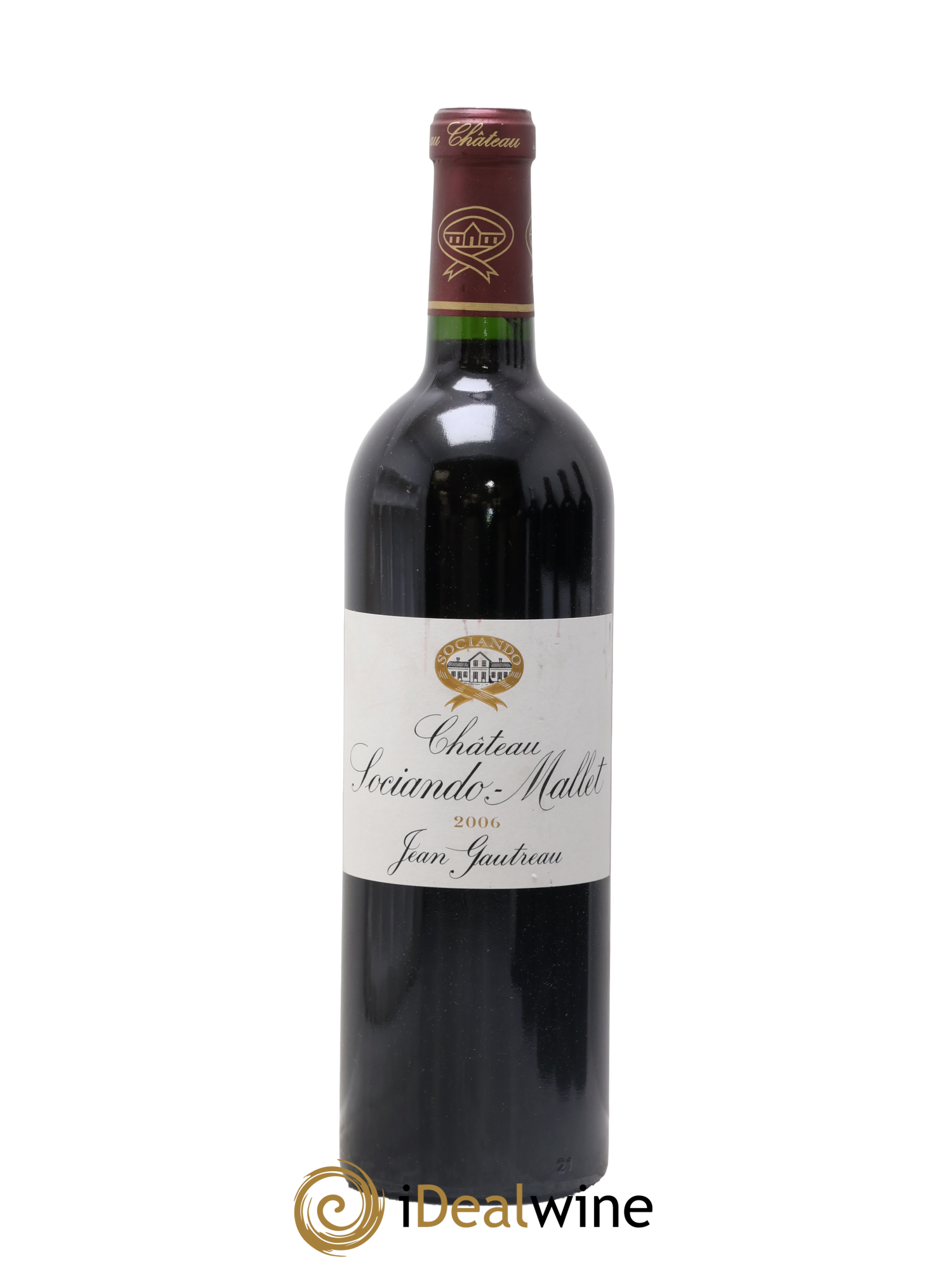 Château Sociando Mallet 2006 - Lotto di 1 bottiglia - 0