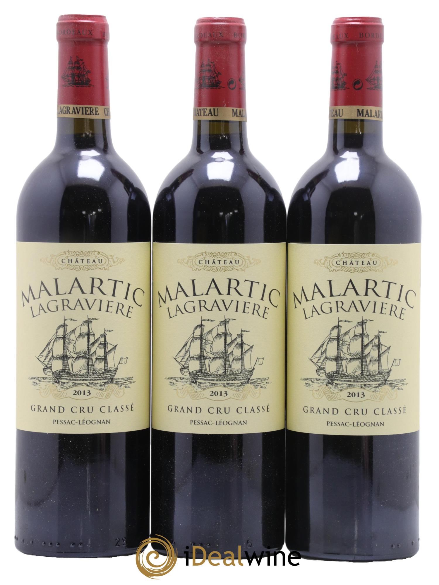 Château Malartic-Lagravière Cru Classé de Graves 2013 - Lotto di 12 bottiglie - 3