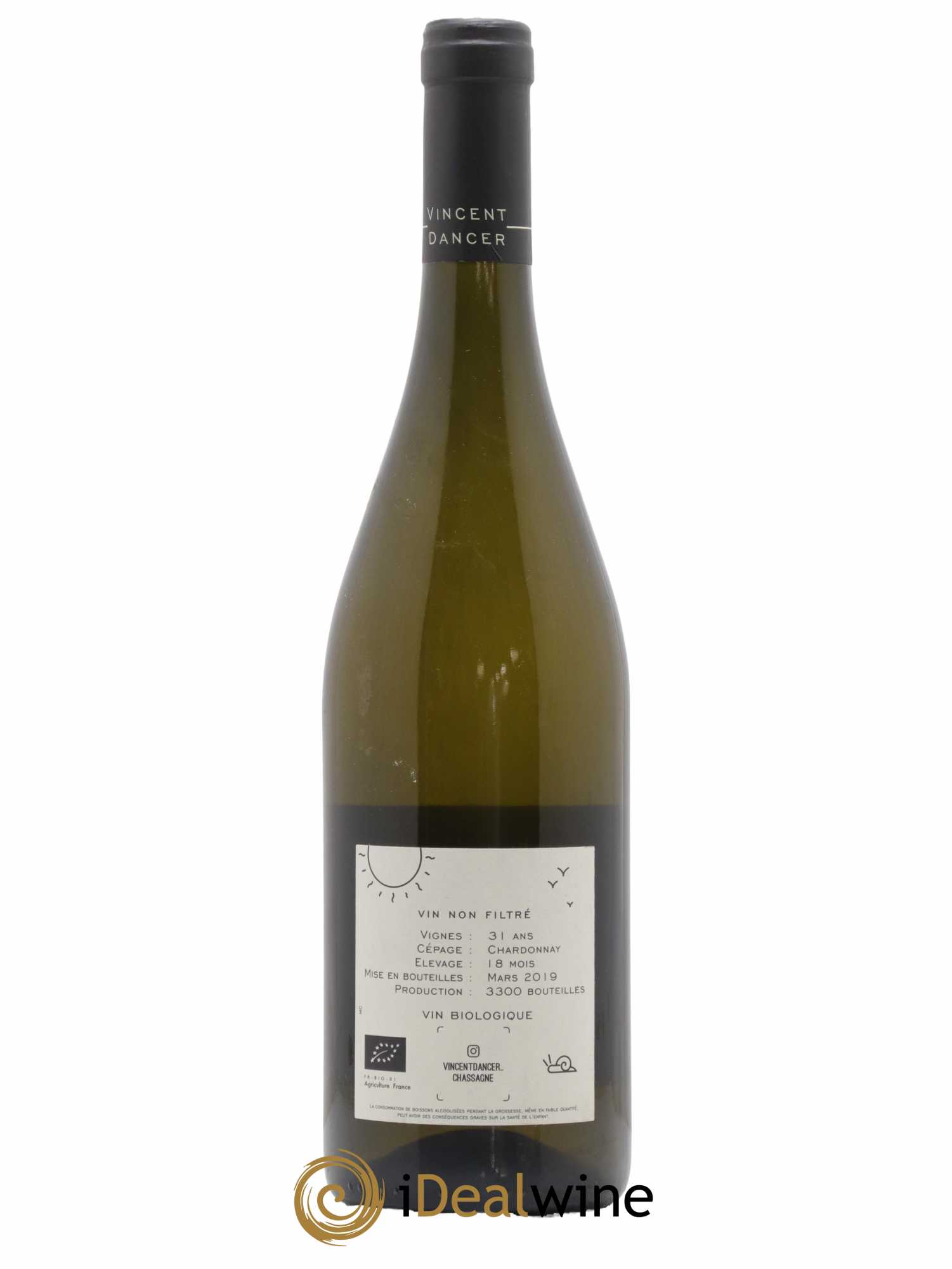 Meursault Les Corbins Vincent Dancer  2017 - Lotto di 1 bottiglia - 1