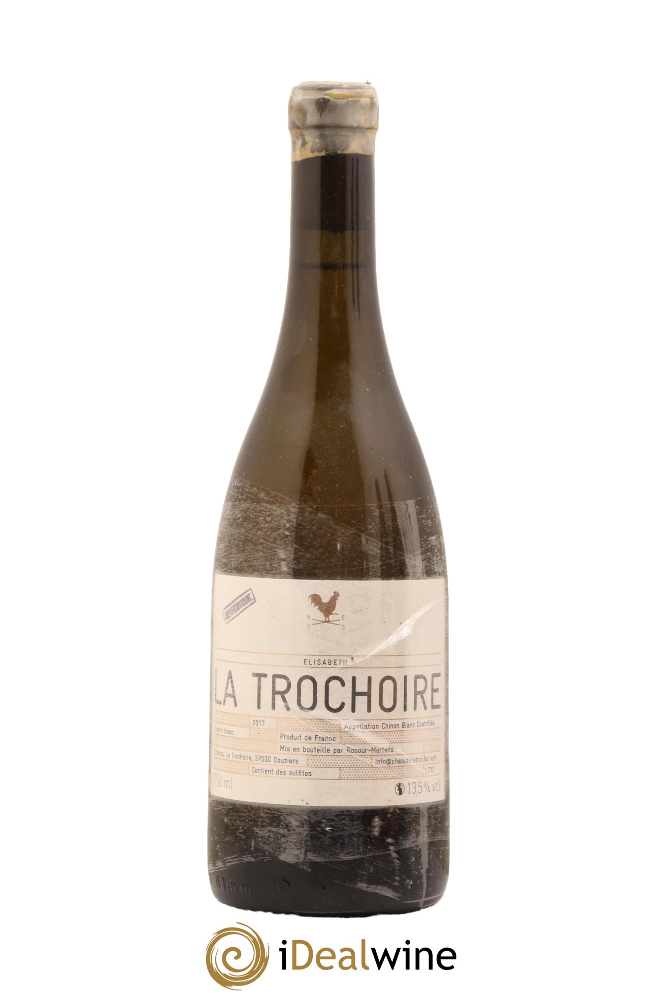 Chinon Authentique Elisabeth La Trochoire 2017 - Lot de 1 bouteille - 0