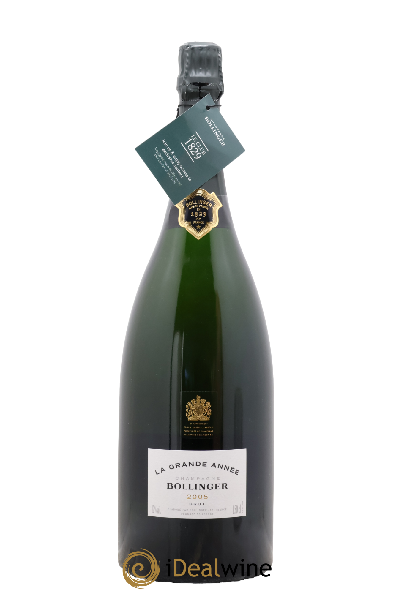 La Grande Année Brut Bollinger 2005 - Lot de 1 magnum - 1