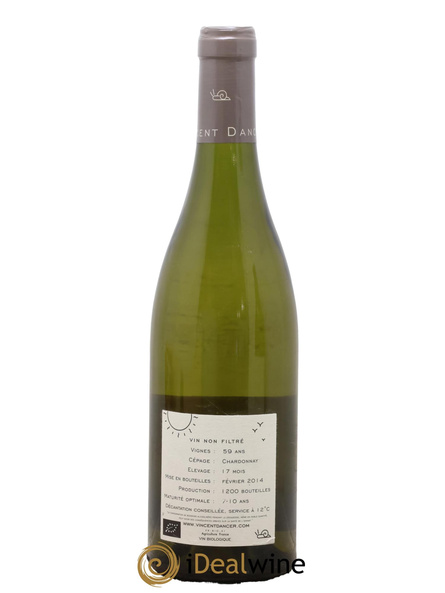 Chassagne-Montrachet 1er Cru (Morgeot) Tête du Clos Vincent Dancer 2012 - Lot of 1 bottle - 1