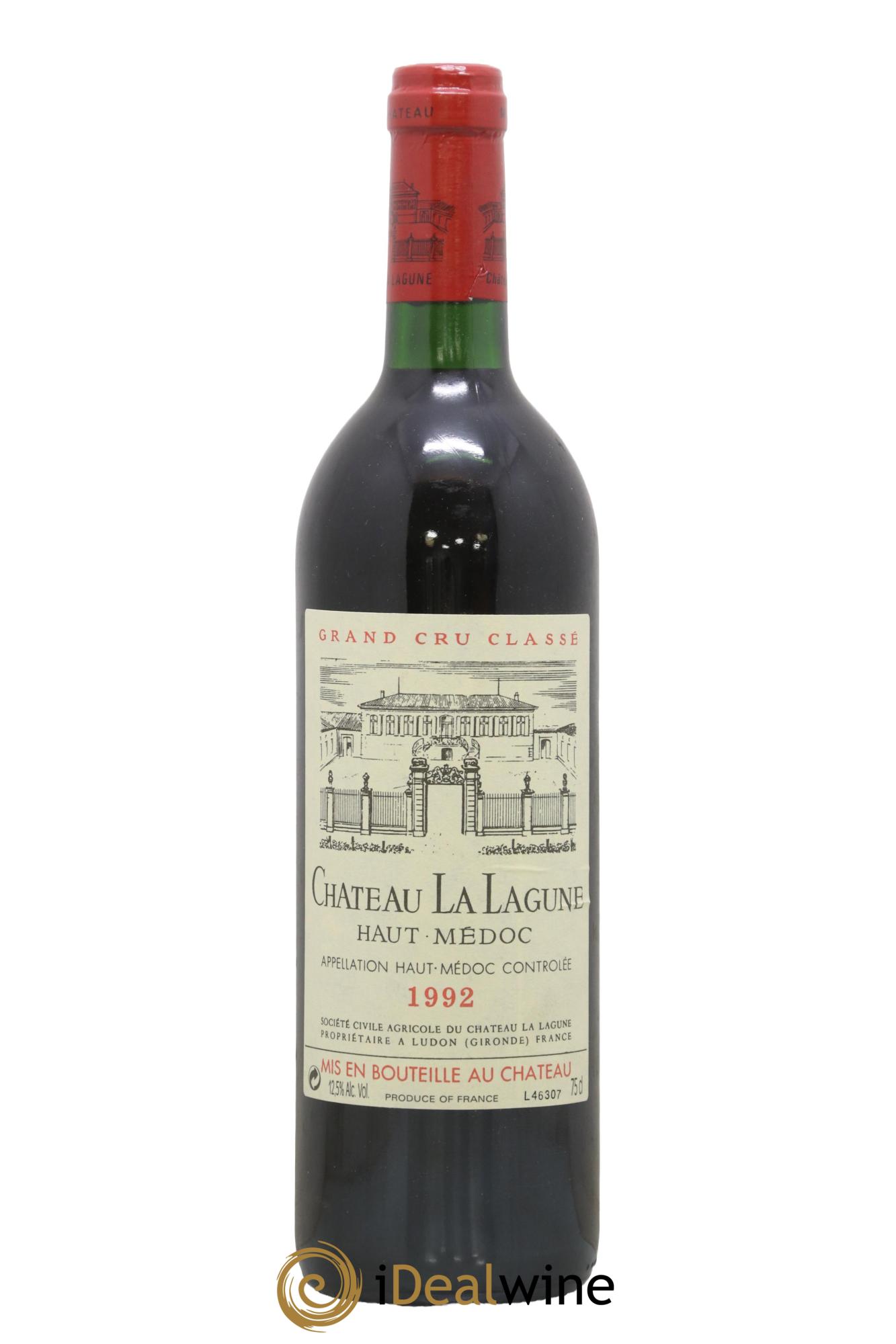 Château la Lagune 3ème Grand Cru Classé 1992 - Posten von 1 Flasche - 0