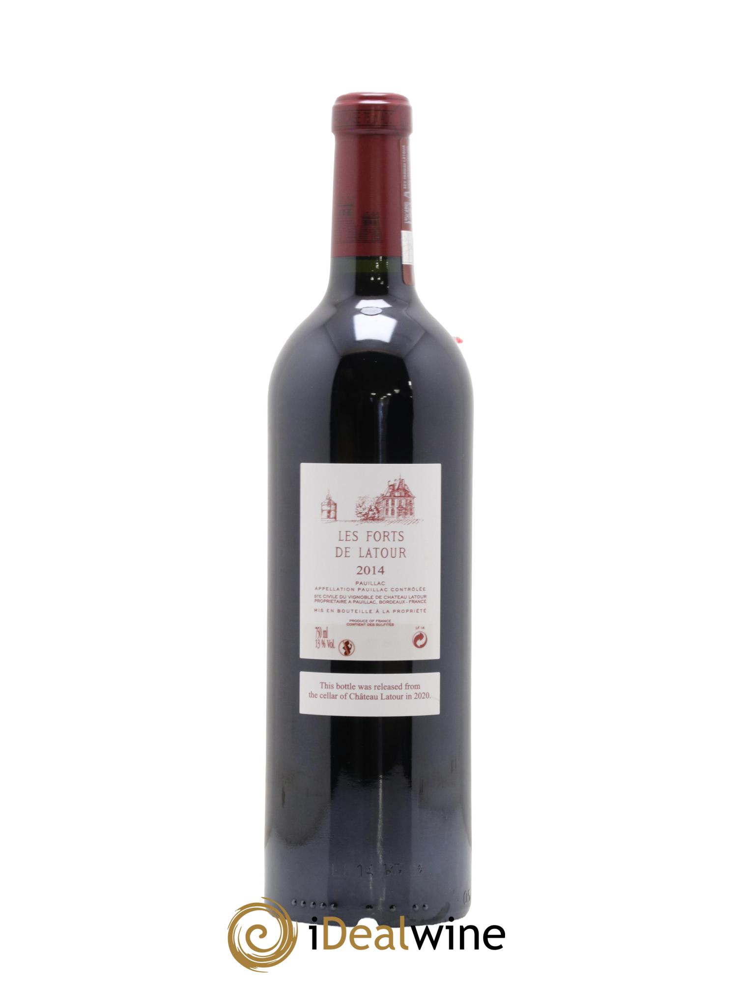 Les Forts de Latour Second Vin 2014 - Lot of 1 bottle - 1
