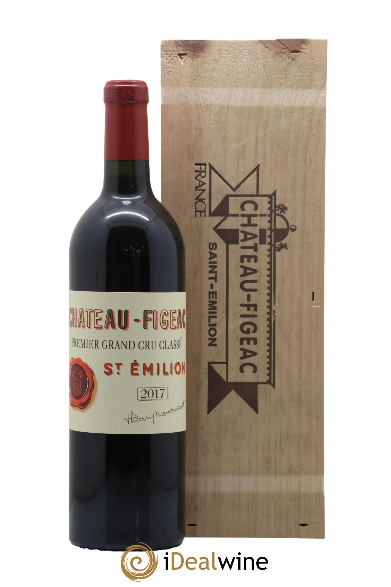 Château Figeac 1er Grand Cru Classé A 2017 - Lot de 1 bouteille - 1