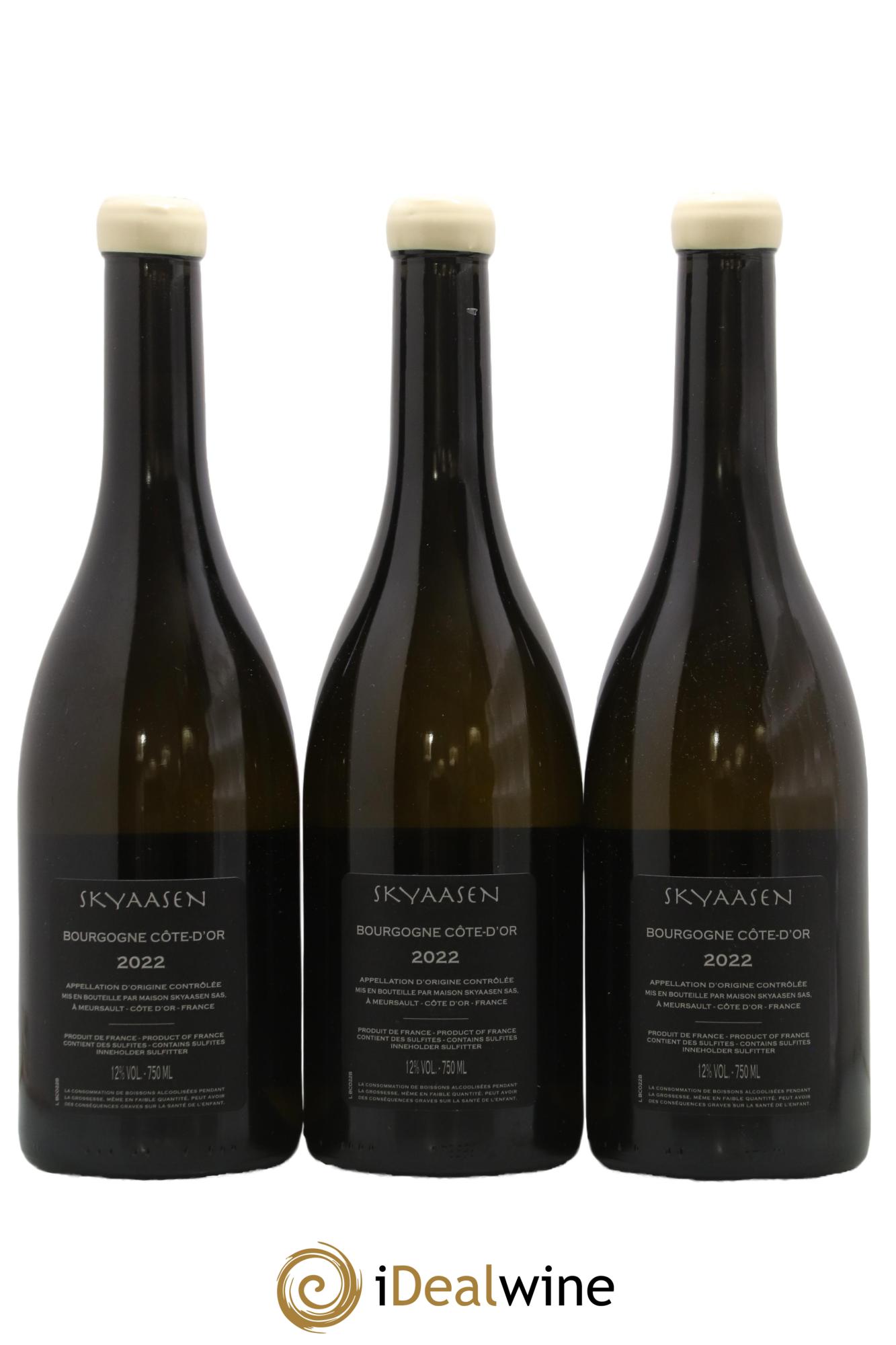 Bourgogne Côte-d'Or Maison Skyaasen 2022 - Posten von 3 Flaschen - 1