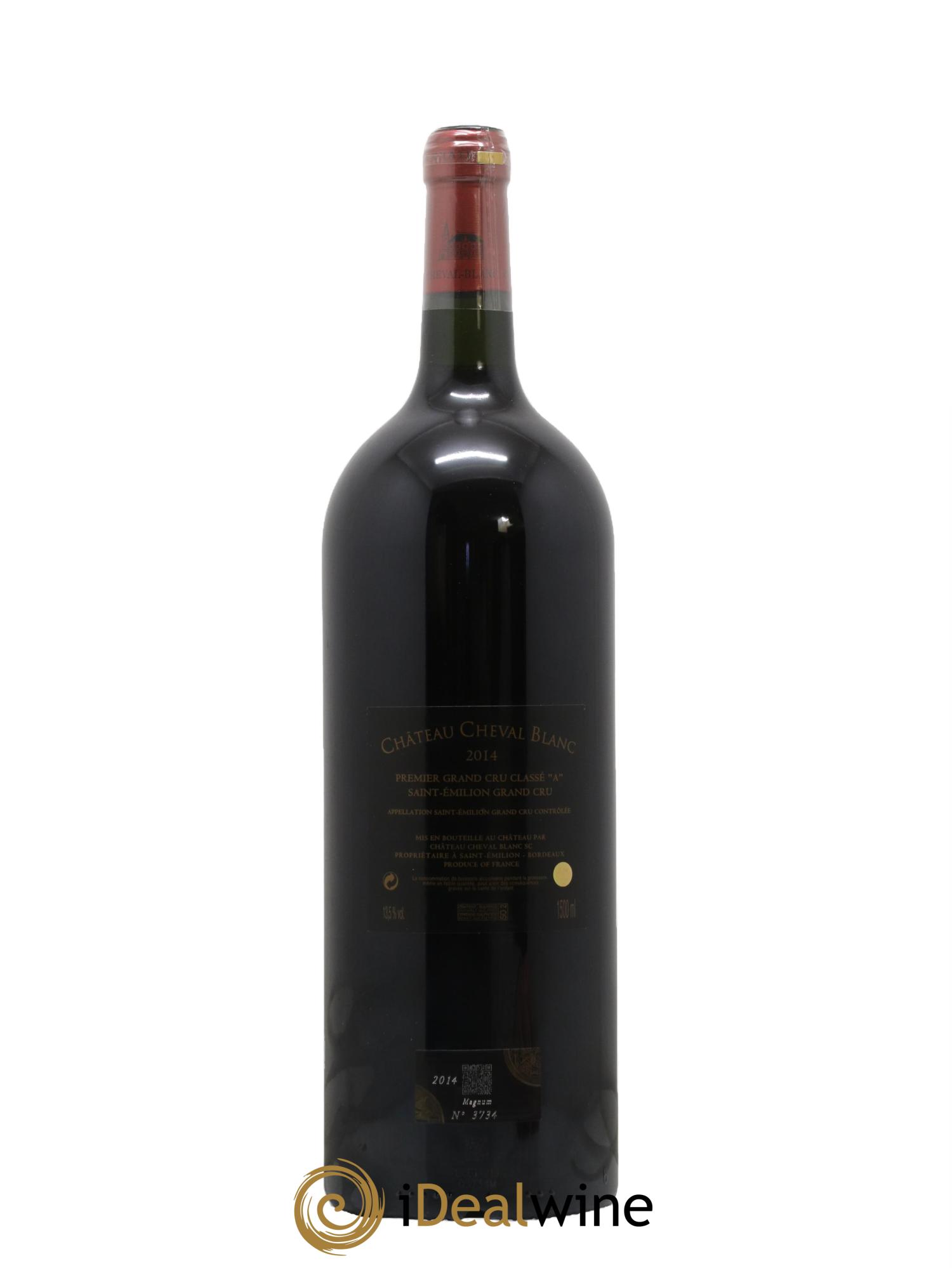 Château Cheval Blanc 1er Grand Cru Classé A 2014 - Lot de 1 magnum - 2