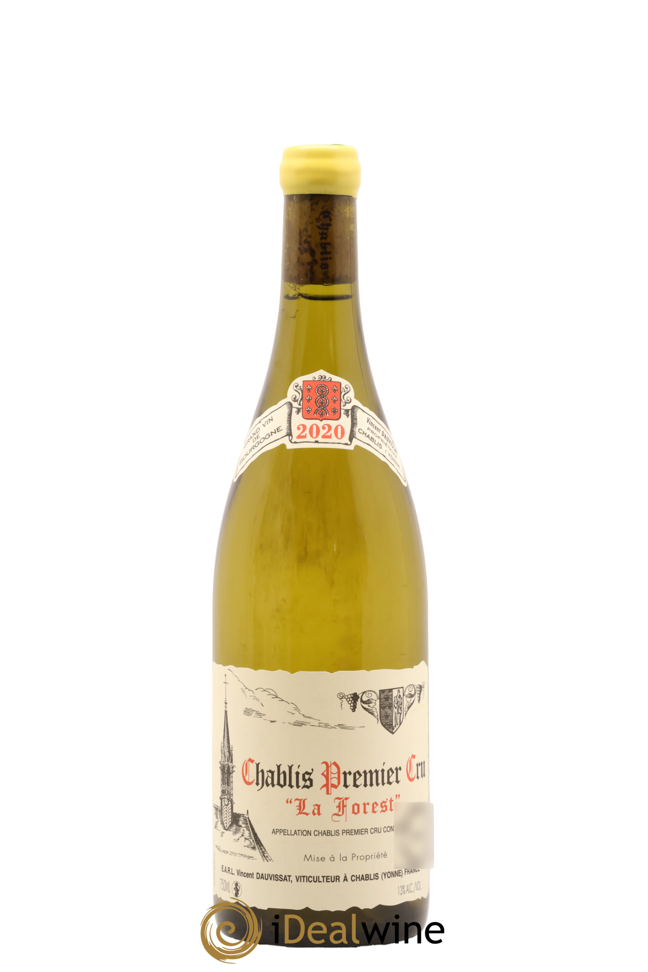 Chablis 1er Cru La Forest Vincent Dauvissat (Domaine) 2020 - Lot de 1 bouteille - 0