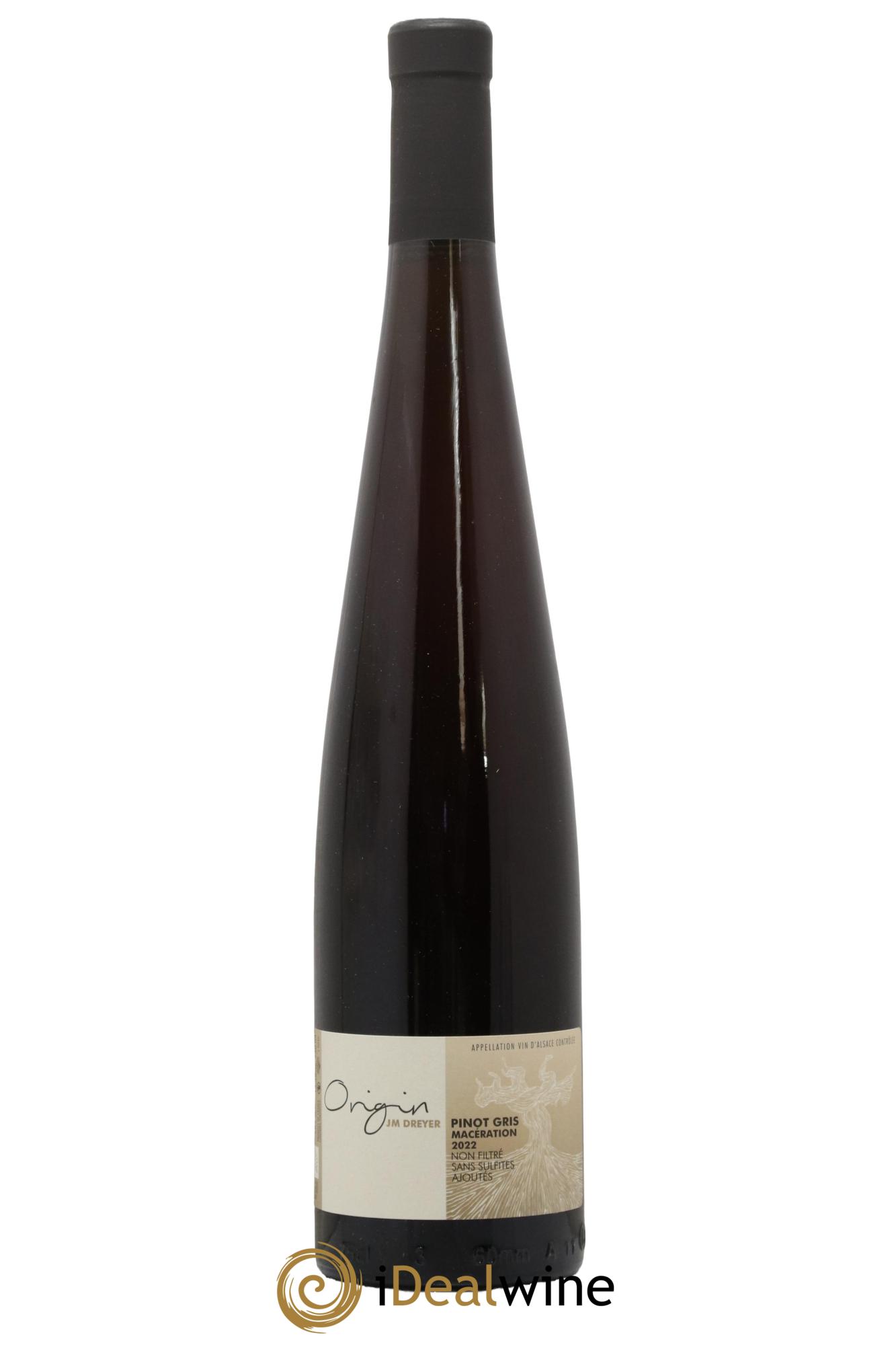 Alsace Origin Pinot Gris Macération JM Dreyer 2022 - Lot de 1 bouteille - 0