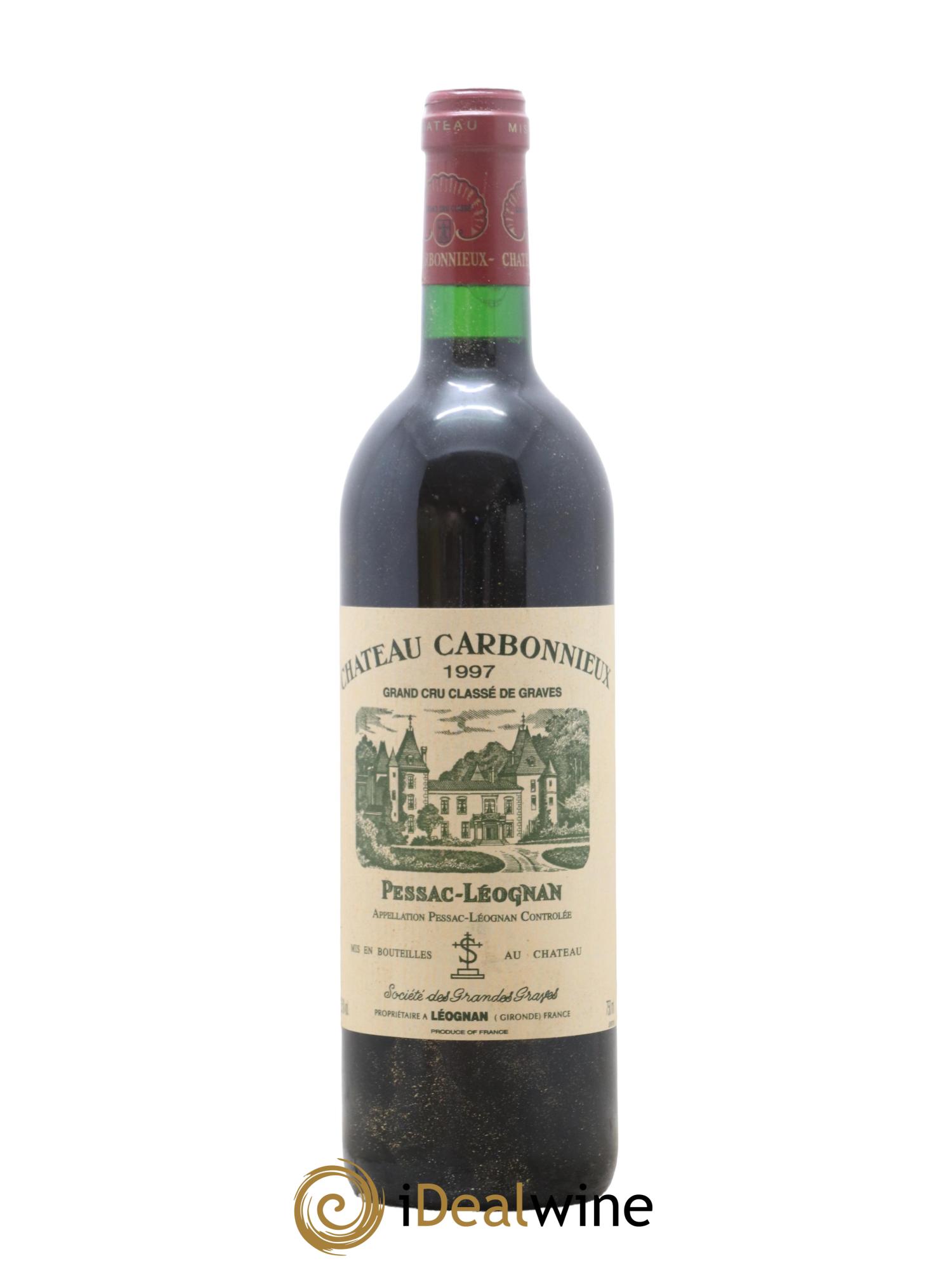 Château Carbonnieux Cru Classé de Graves 1997 - Lot de 1 bouteille - 0