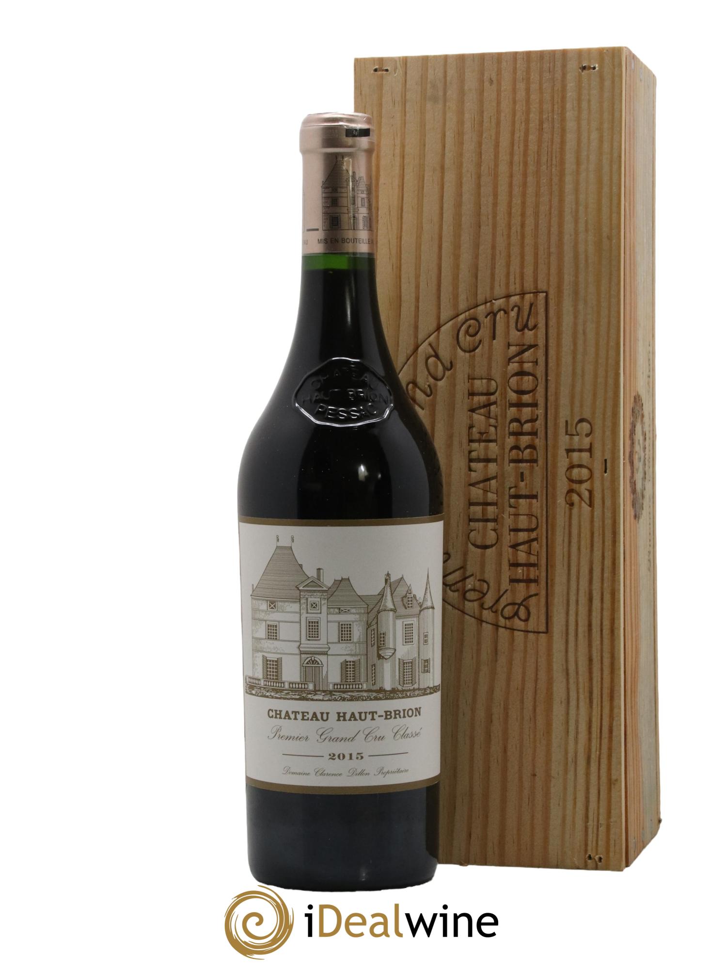 Château Haut Brion 1er Grand Cru Classé 2015 - Lot de 1 bouteille - 0