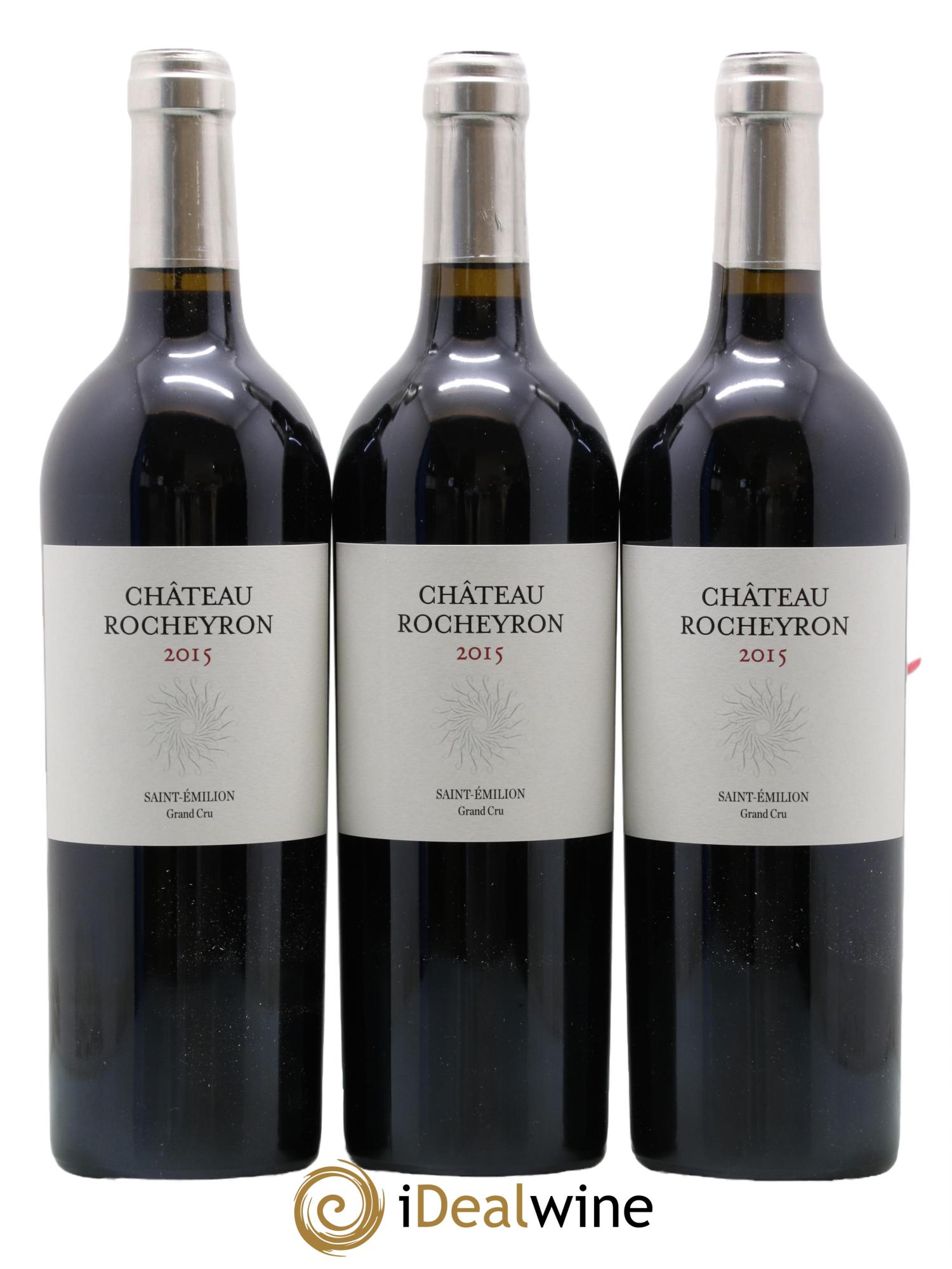 Saint-Émilion Grand Cru Chateau Rocheyron 2015 - Lotto di 12 bottiglie - 4
