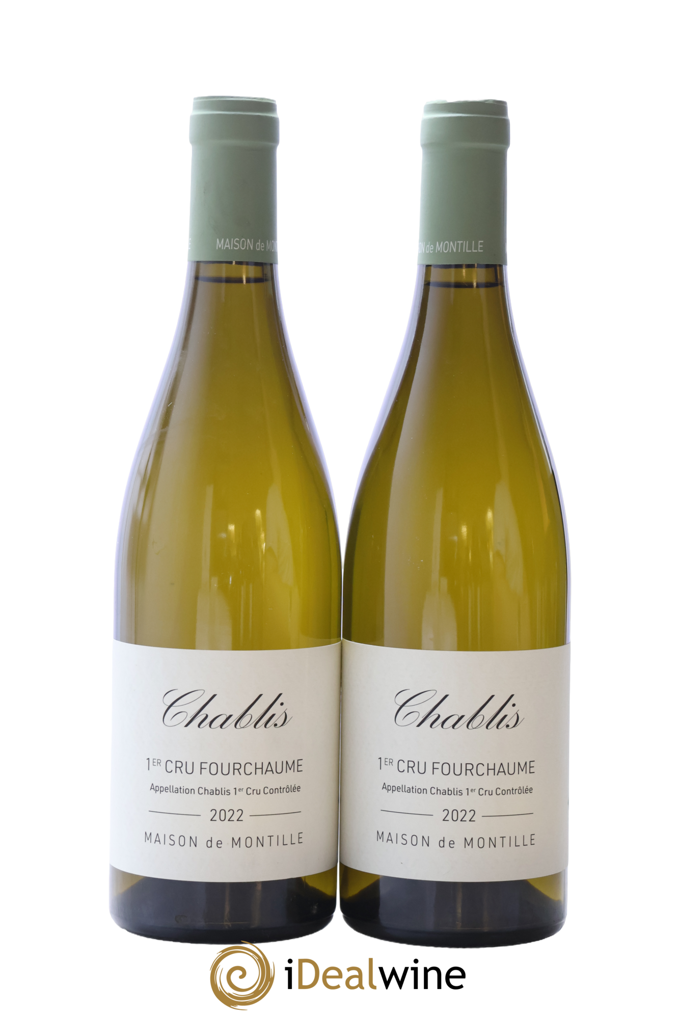 Chablis 1er Cru Fourchaume Domaine De Montille 2022 - Lot de 2 bouteilles - 0