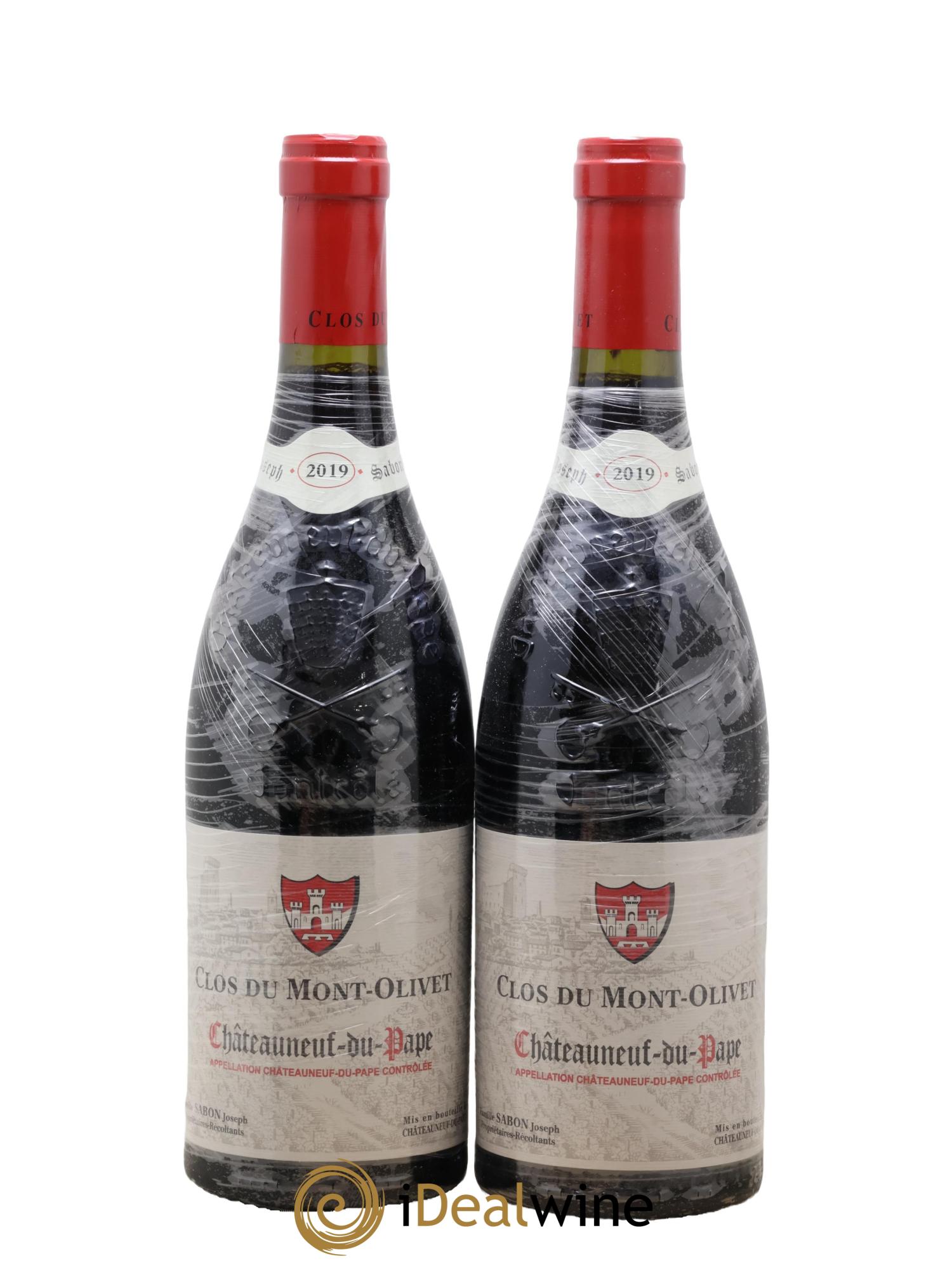 Châteauneuf-du-Pape Clos du Mont-Olivet 2019 - Lot de 2 bouteilles - 0