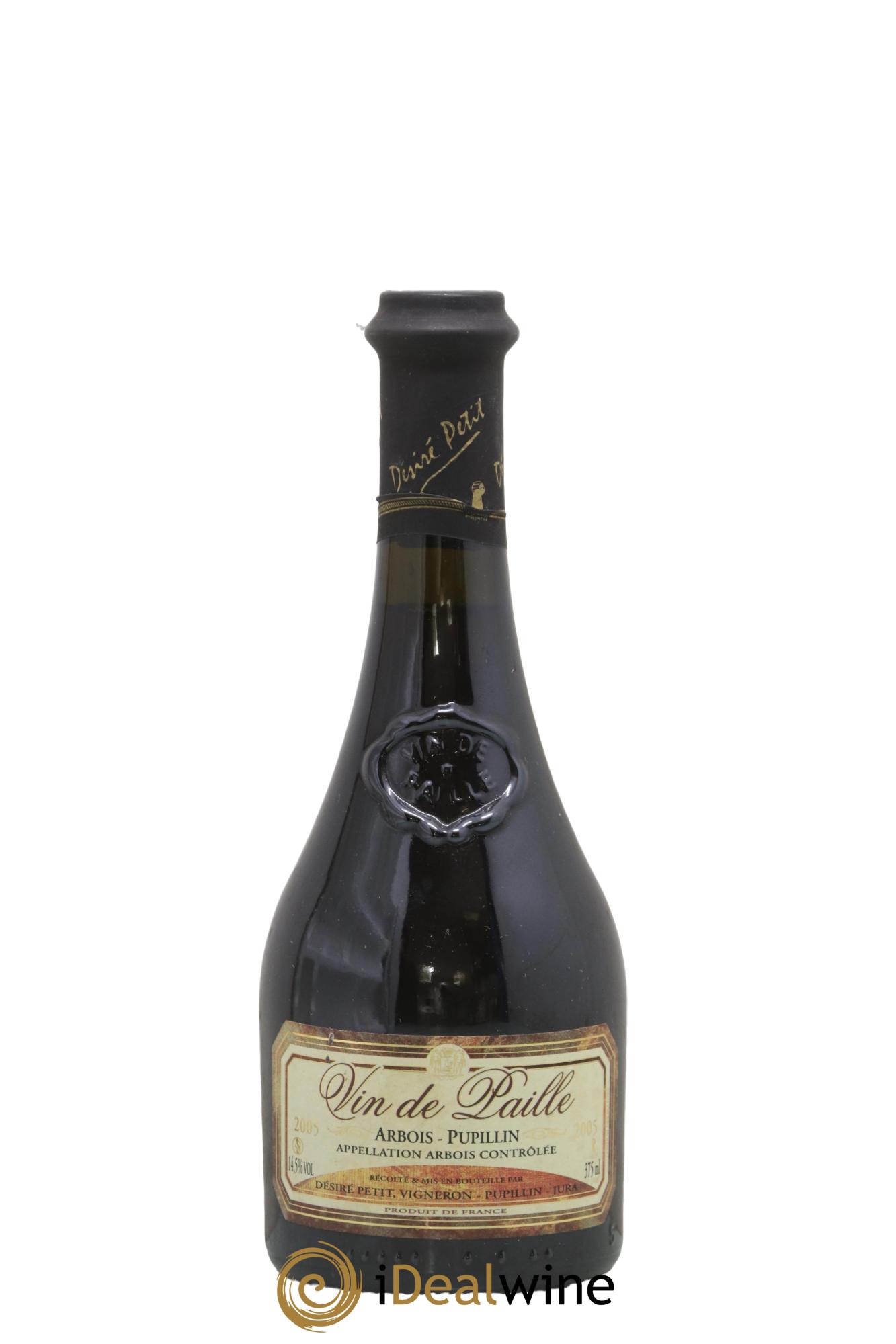 Arbois Vin de Paille Pupillin Désiré Petit 2005 - Lot of 1 half-bottle - 0