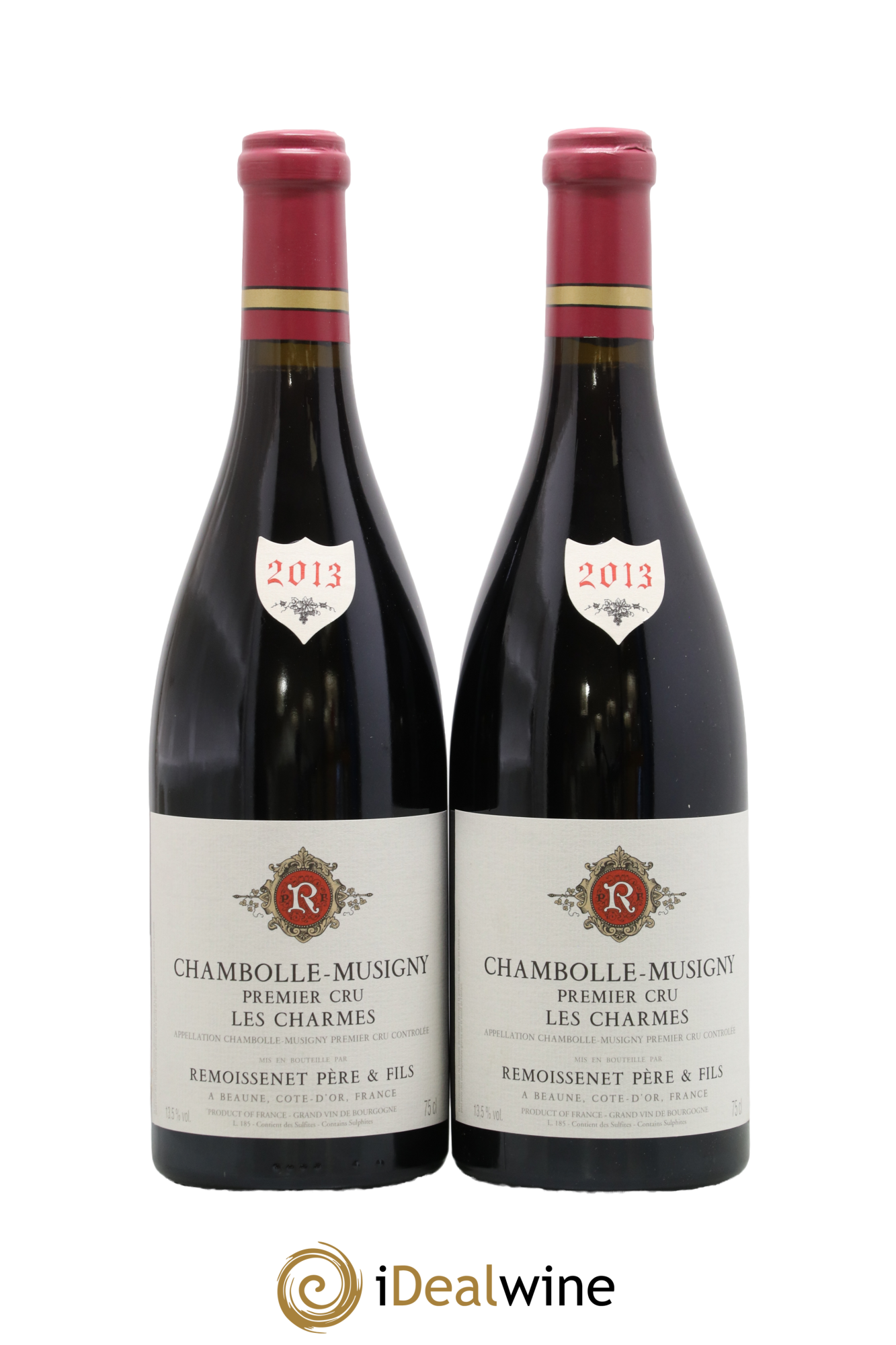 Chambolle-Musigny 1er Cru Les Charmes Remoissenet Père et Fils 2013 - Posten von 2 Flaschen - 0