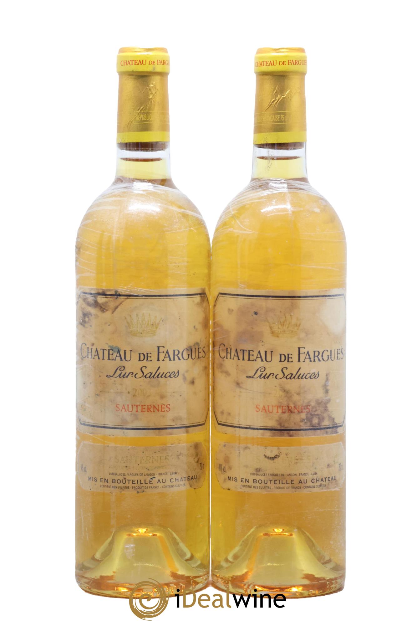 Château de Fargues 2003 - Lote de 2 botellas - 0