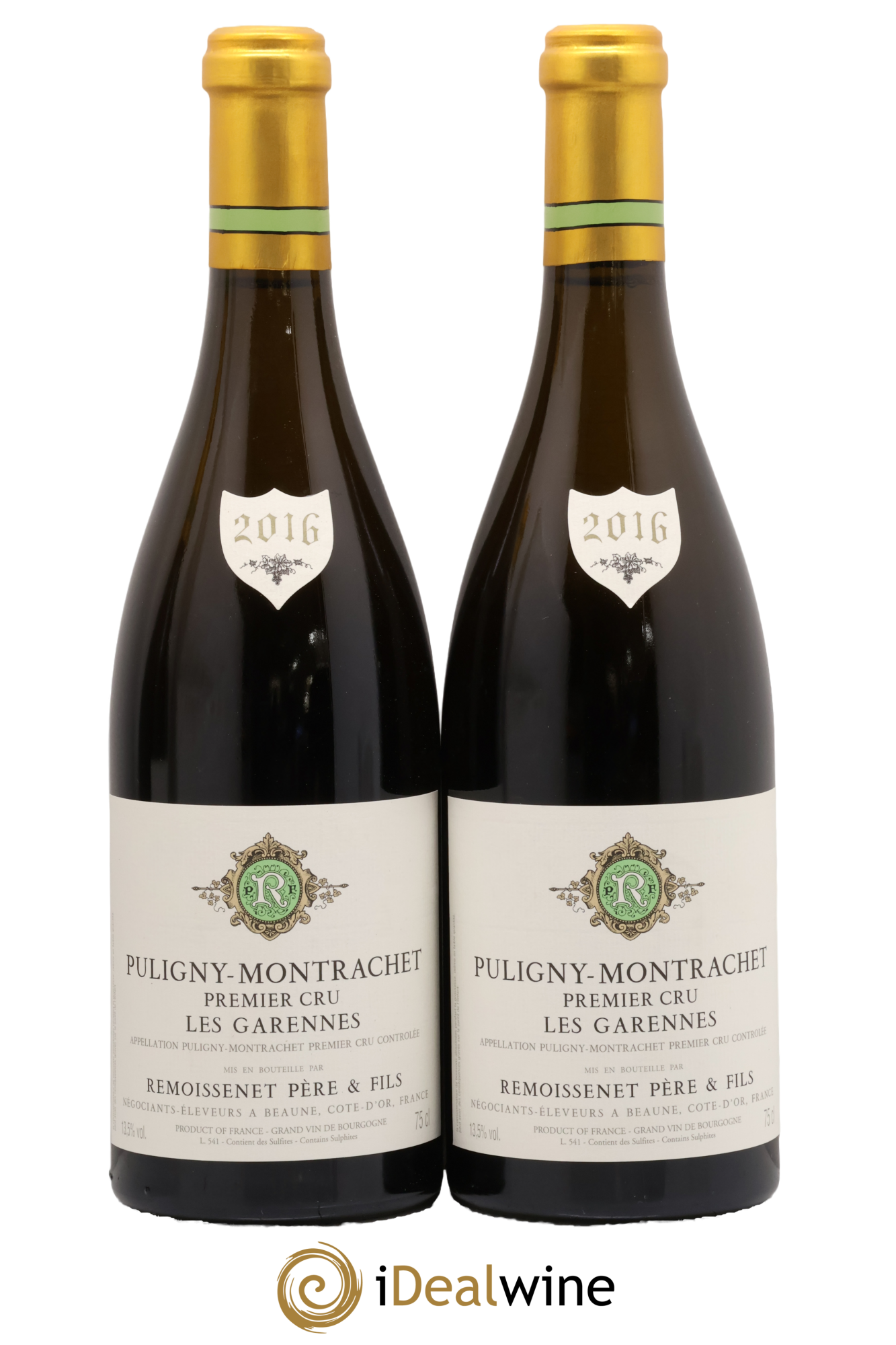Puligny-Montrachet 1er Cru Les Garennes - Remoissenet Père et Fils 2016 - Lot de 2 bouteilles - 0