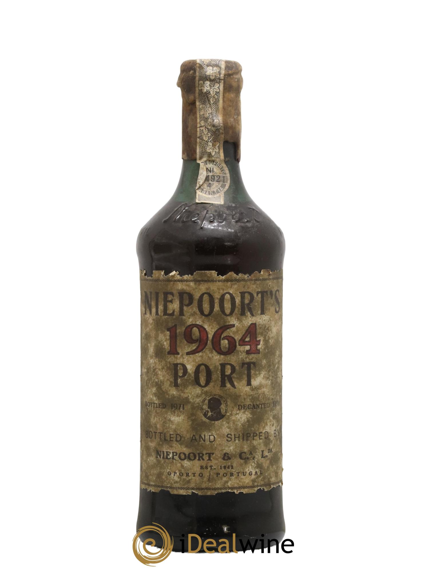 Porto Vintage Niepoort 1964 - Lot de 1 bouteille - 0
