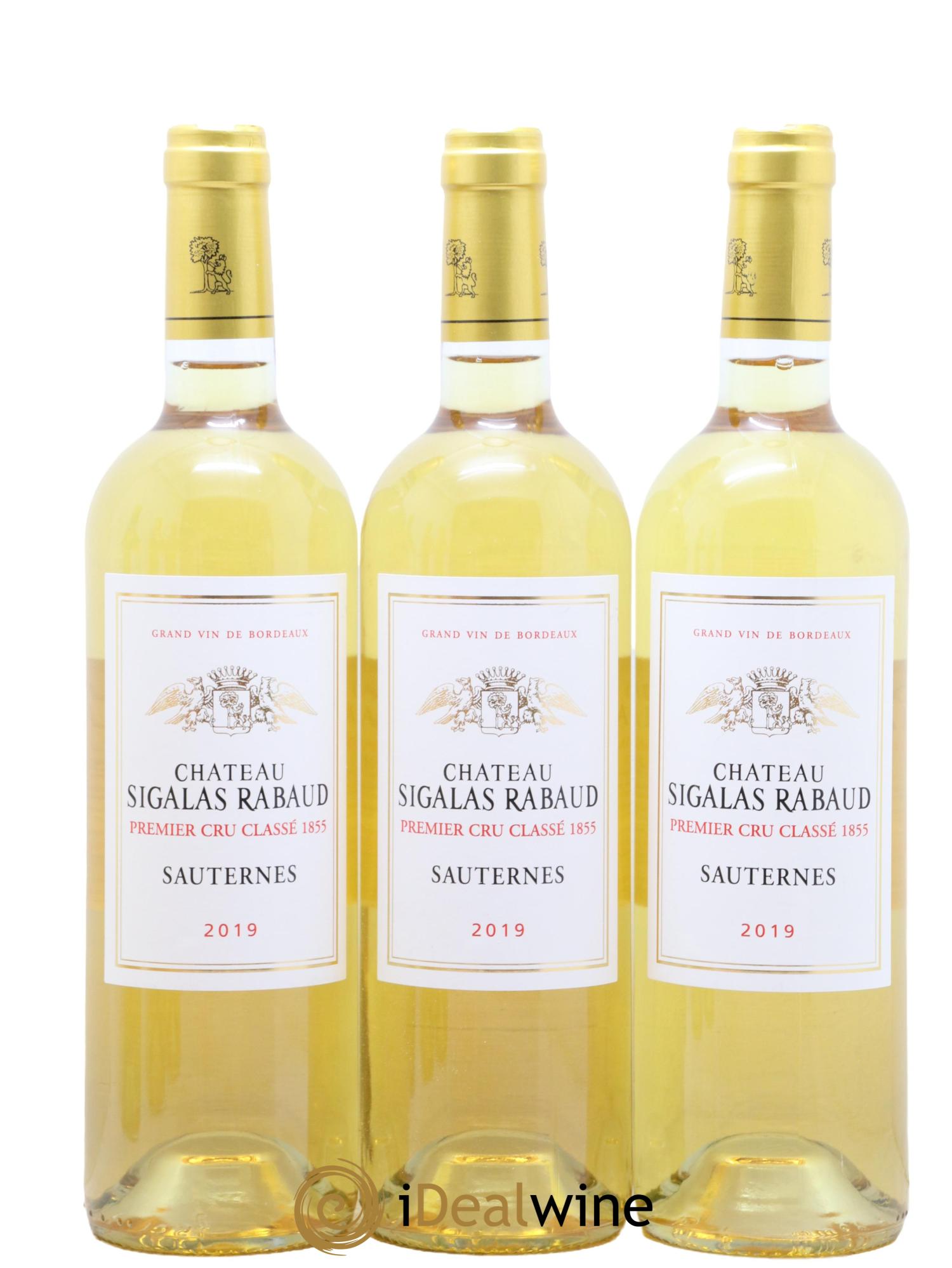 Château Sigalas Rabaud 1er Grand Cru Classé 2019 - Lotto di 6 bottiglie - 1