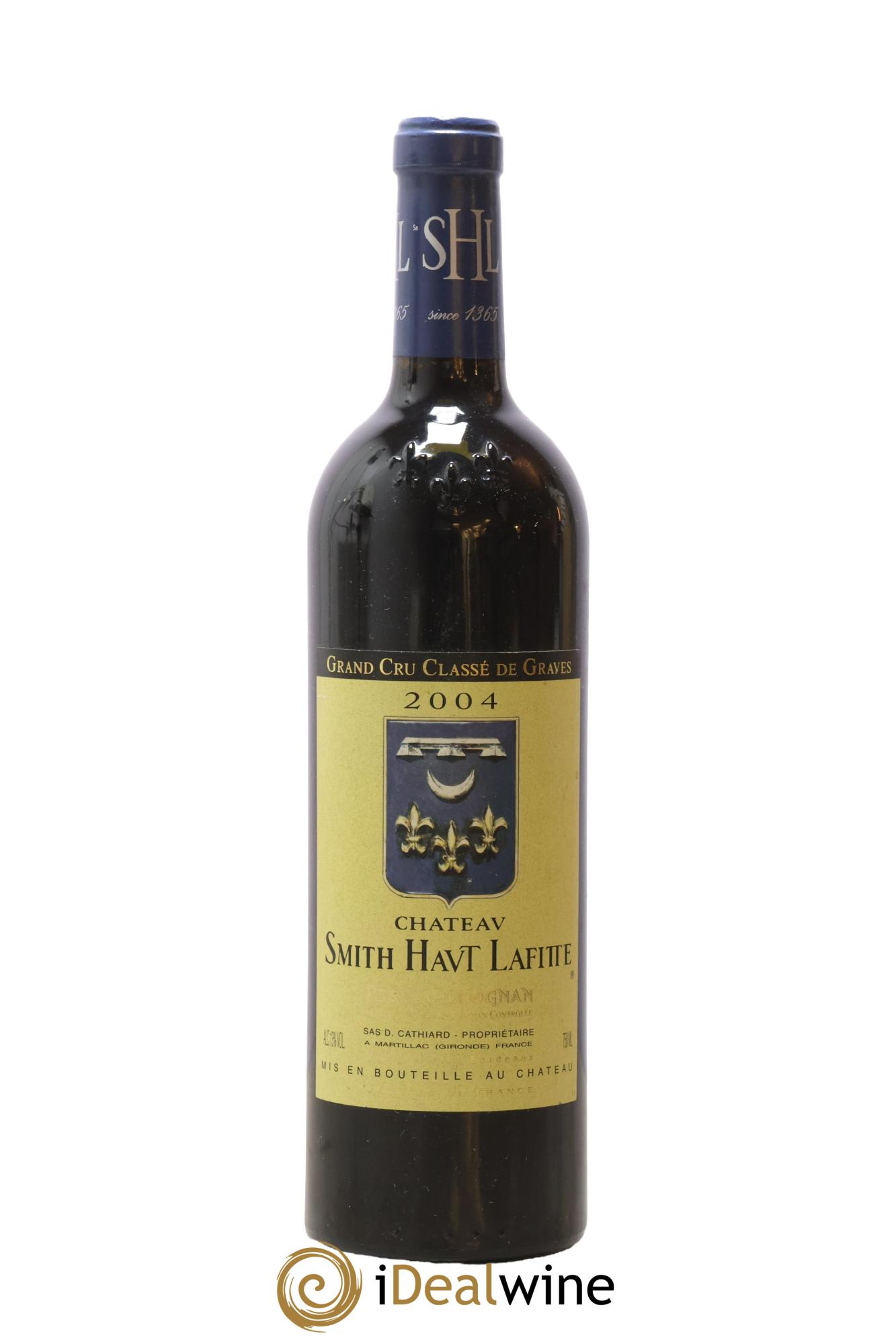 Château Smith Haut Lafitte Cru Classé de Graves 2004 - Lot de 1 bouteille - 0