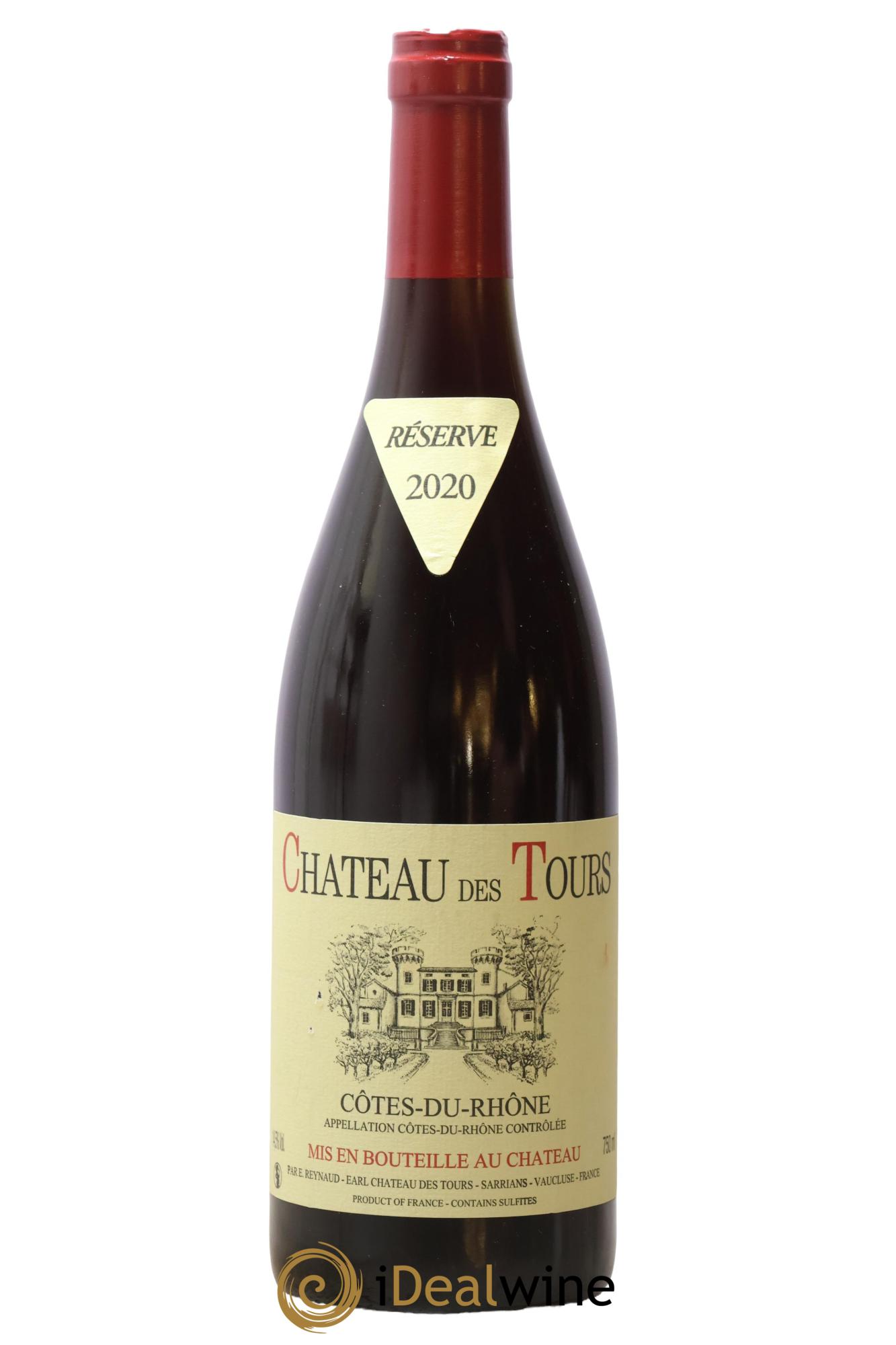 Côtes-du-Rhône Château des Tours Emmanuel Reynaud 2020 - Posten von 1 Flasche - 0