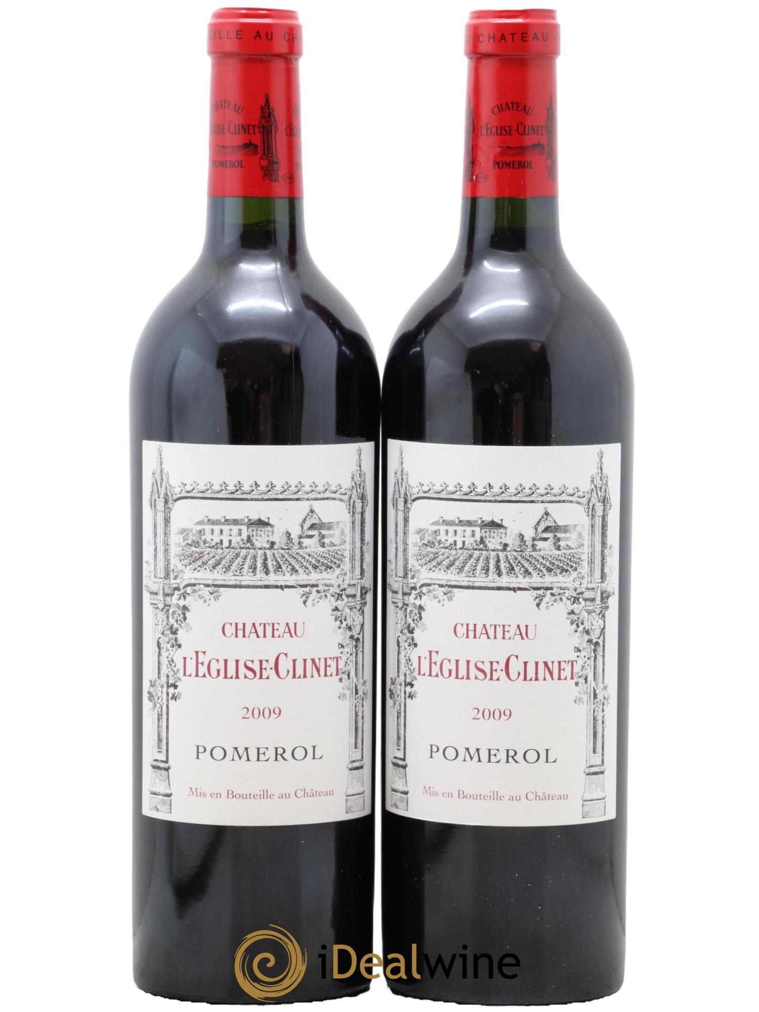 Château l' Église Clinet 2009 - Lot de 2 bouteilles - 0