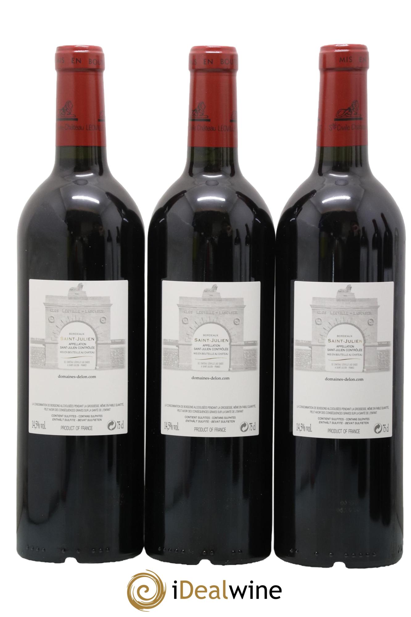 Château Léoville Las Cases 2ème Grand Cru Classé 2018 - Lot de 6 bouteilles - 2