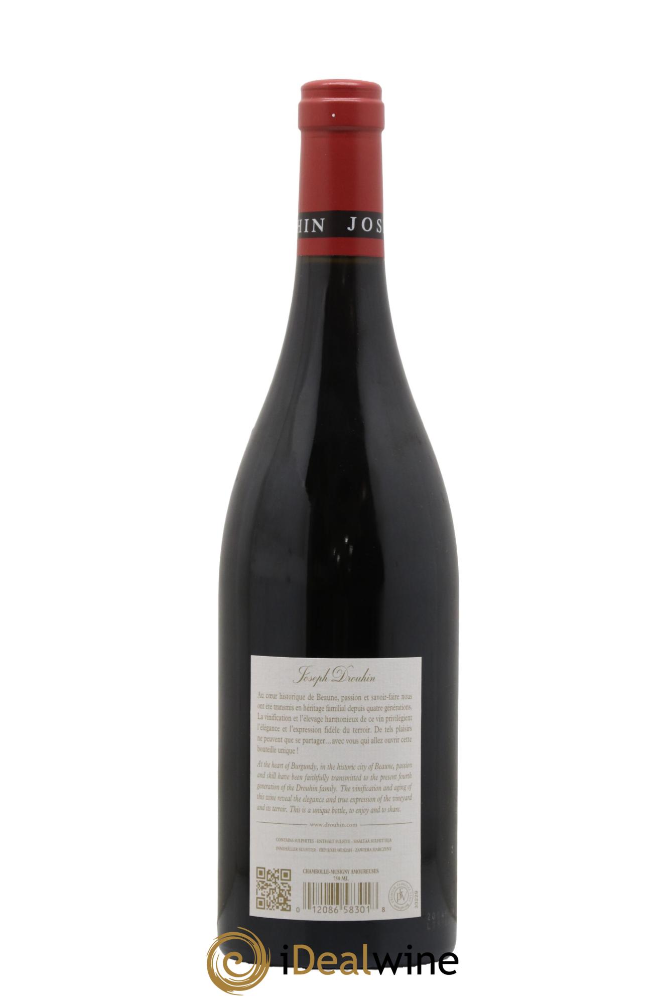 Chambolle-Musigny 1er Cru Les Amoureuses Joseph Drouhin 2018 - Lot of 1 bottle - 1