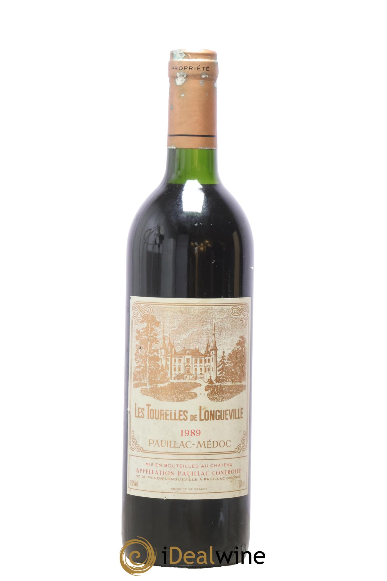 Les Tourelles de Longueville Second Vin 1989 - Lot of 1 bottle - 0