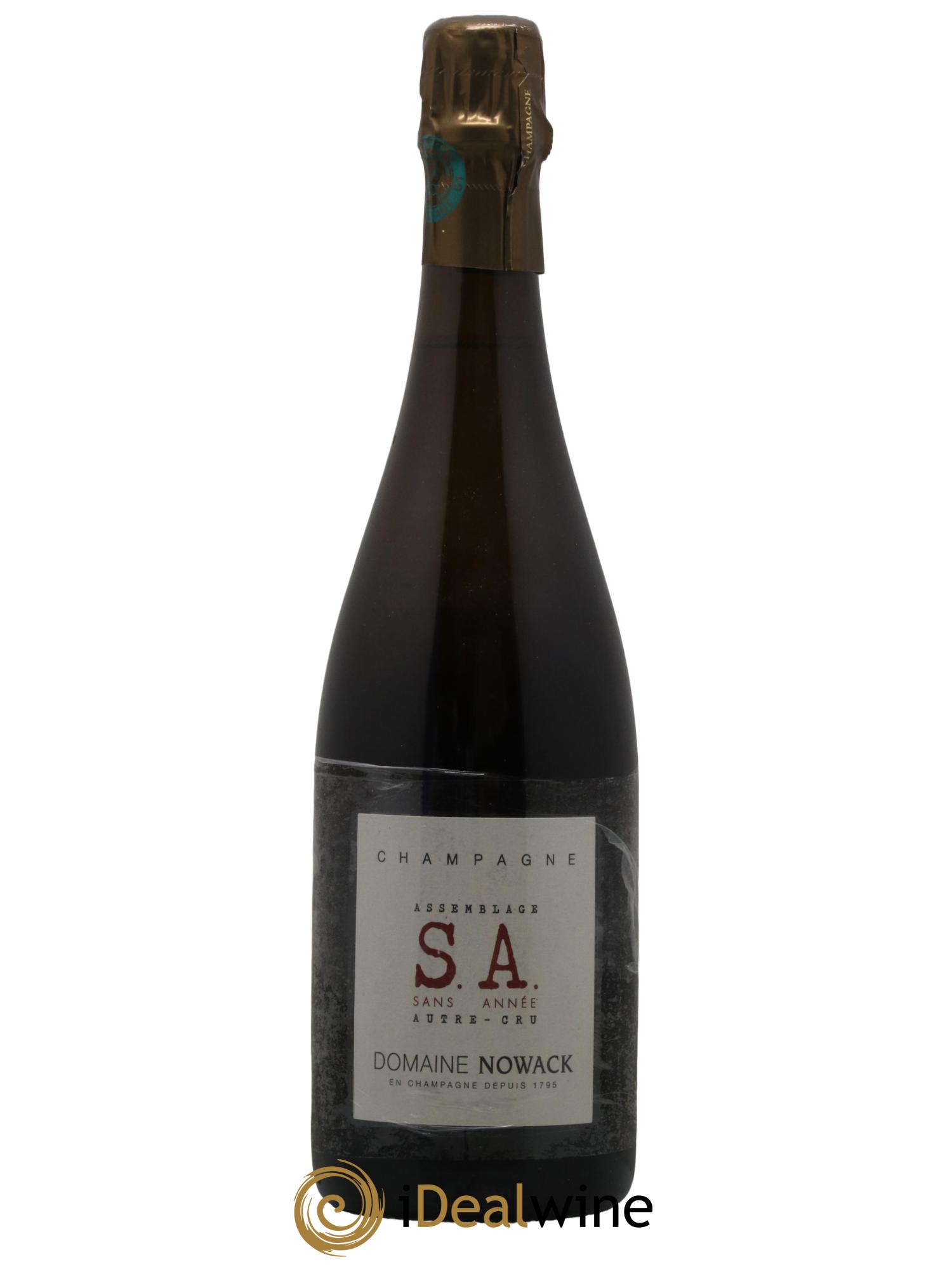 Champagne Extra-Brut Sans Annee Nowack - Lot de 1 bouteille - 0