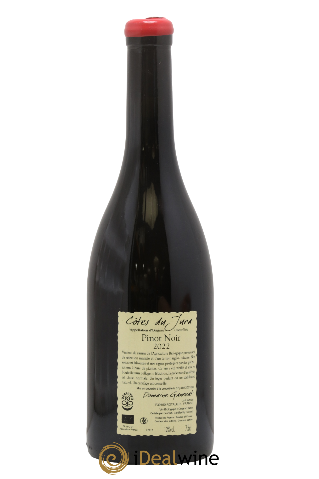 Côtes du Jura Cuvée Julien Jean-François Ganevat (Domaine) 2022 - Lot de 1 bouteille - 1