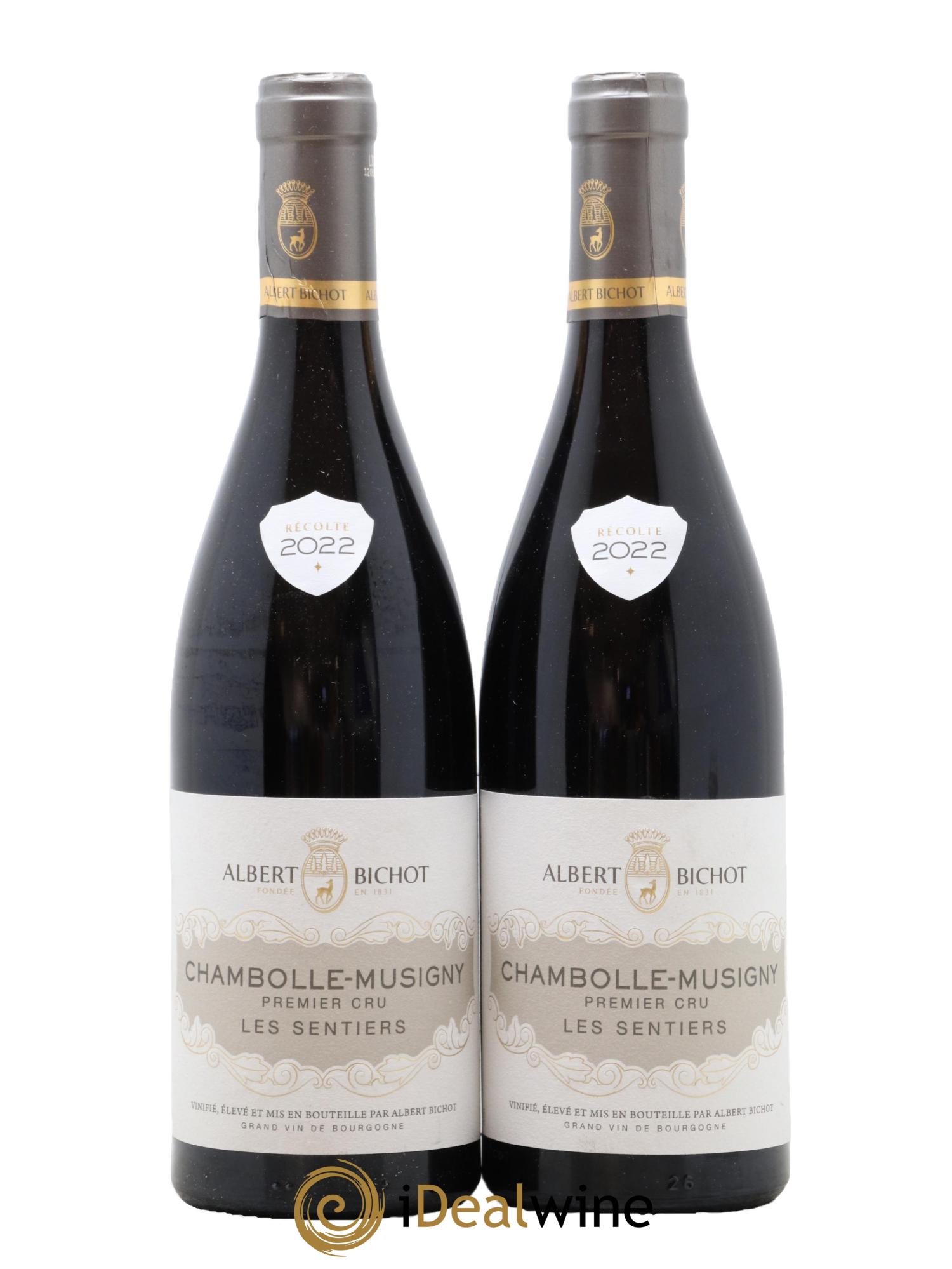 Chambolle-Musigny 1er Cru Les Sentiers Albert Bichot 2022 - Lot de 2 bouteilles - 0