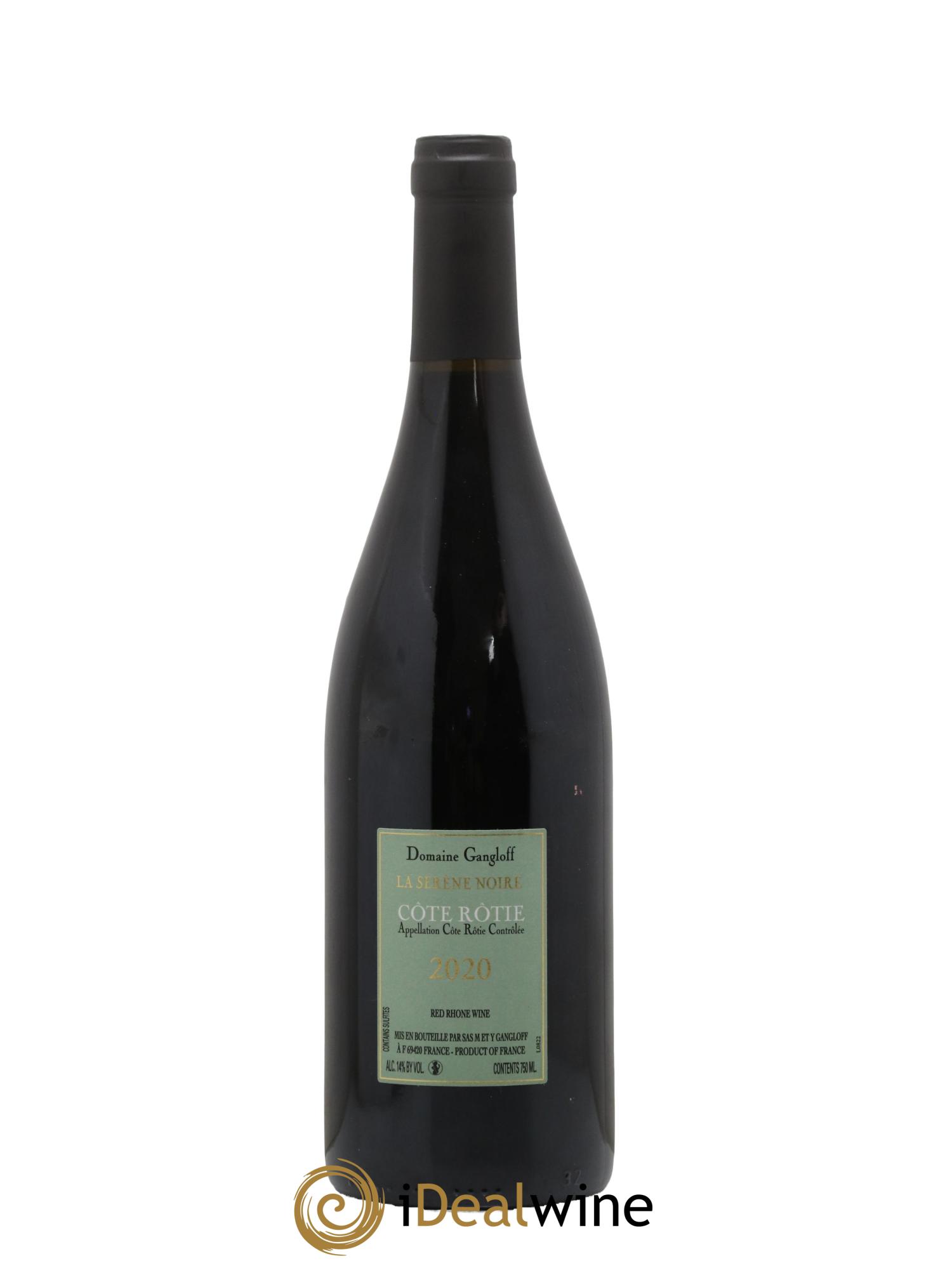 Côte-Rôtie La Sereine Noire Gangloff (Domaine) 2020 - Lot de 1 bouteille - 1