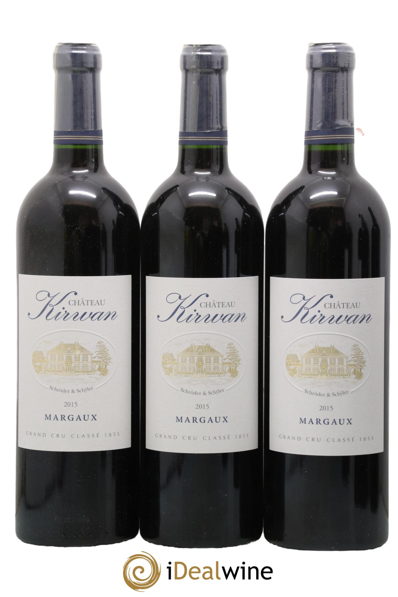 Château Kirwan 3ème Grand Cru Classé 2015 - Lot de 6 bouteilles - 1