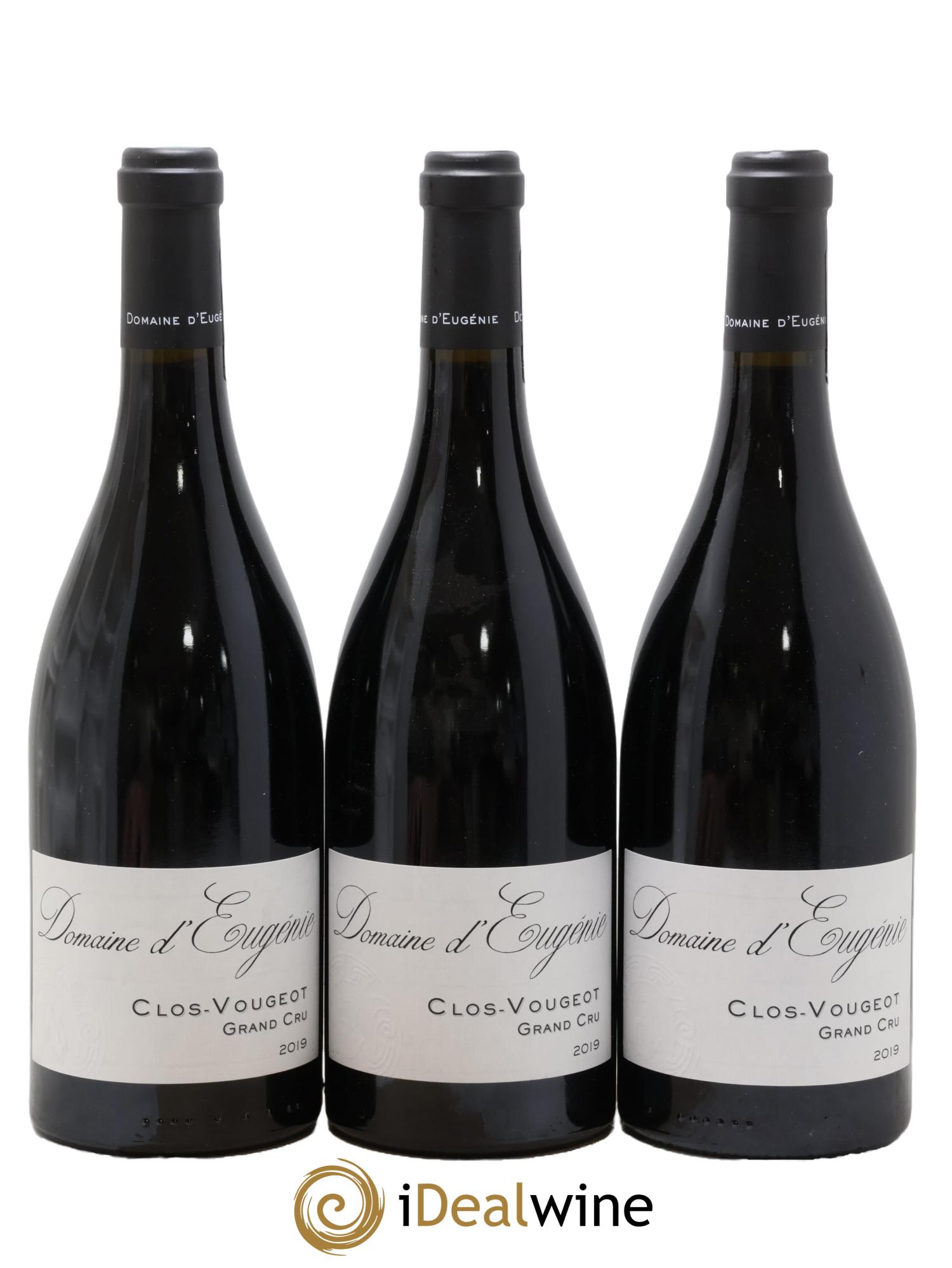 Clos de Vougeot Grand Cru Domaine René Engel - Domaine Eugénie 2019 - Lot de 3 bouteilles - 0