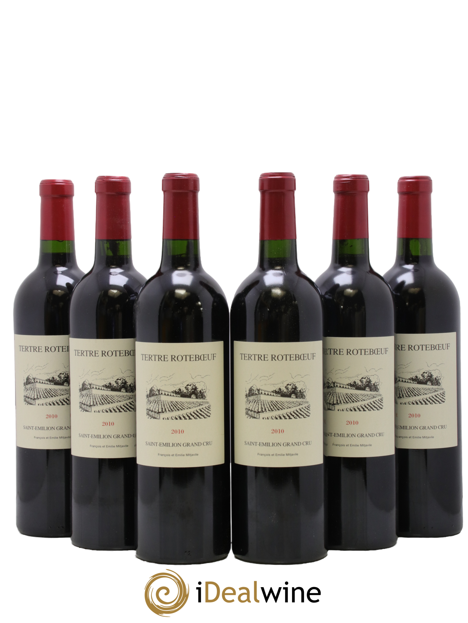 Château Tertre Roteboeuf 2010 - Posten von 6 Flaschen - 0